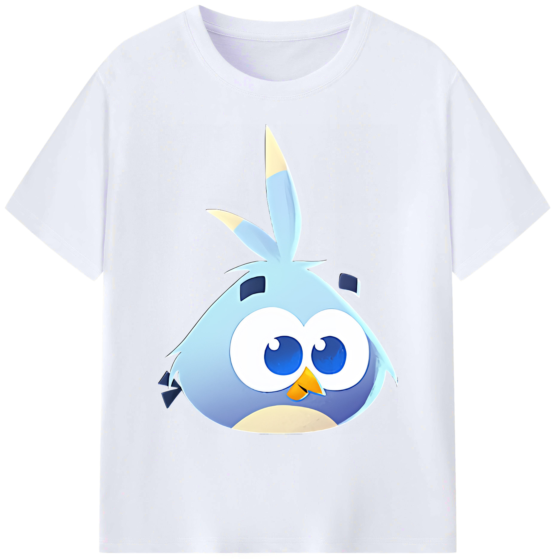 （画像用） Angry Birds アングリーバード 綿100％ メンズ半袖Tシャツ｜肌触りやわらか＆通気性