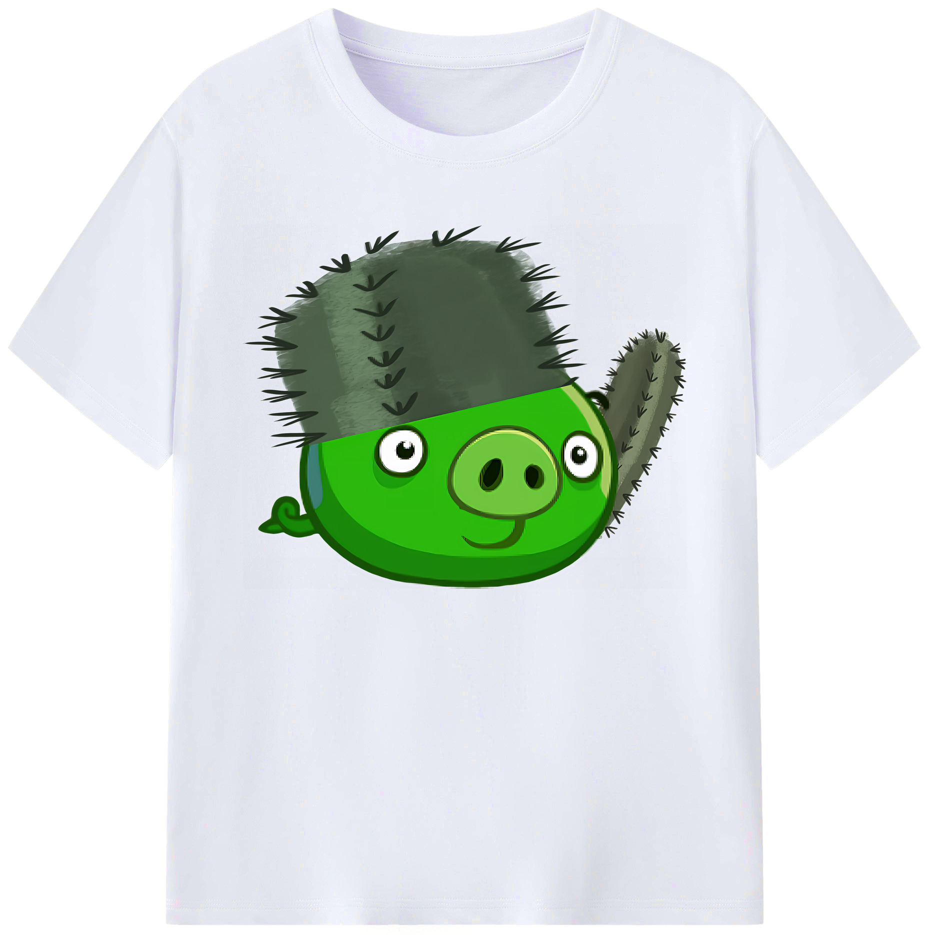 （画像用） Angry Birds アングリーバード 綿100％ メンズ半袖Tシャツ｜肌触りやわらか＆通気性