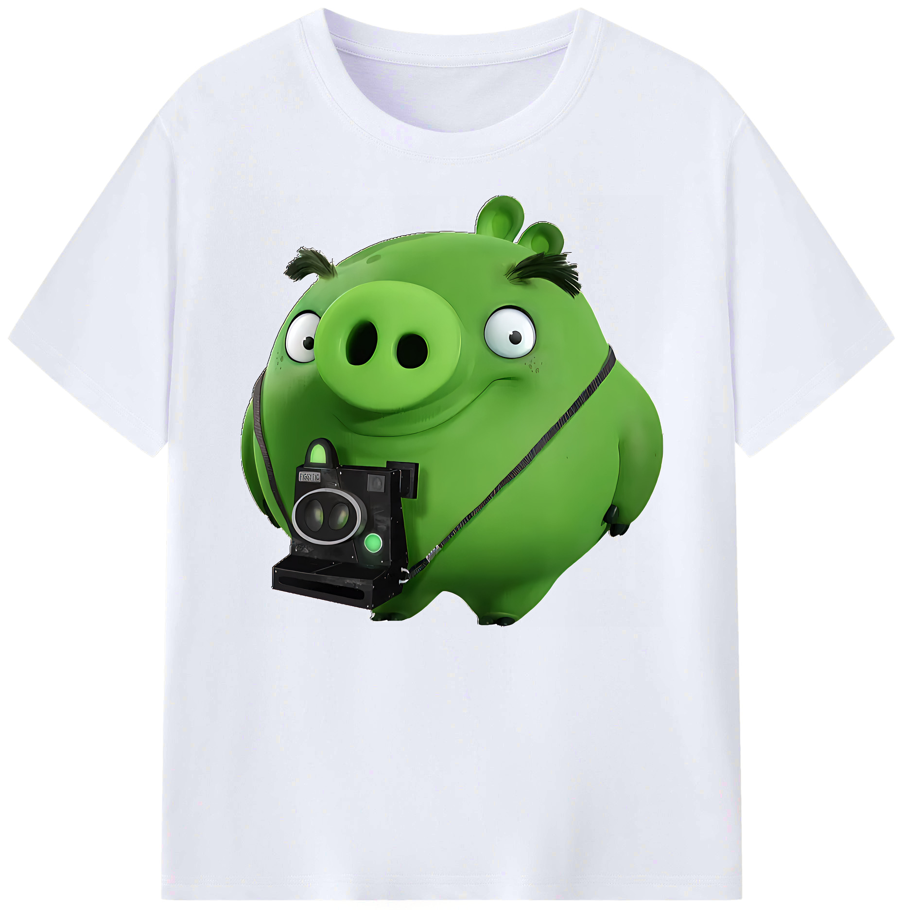 （画像用） Angry Birds アングリーバード 綿100％ メンズ半袖Tシャツ｜肌触りやわらか＆通気性