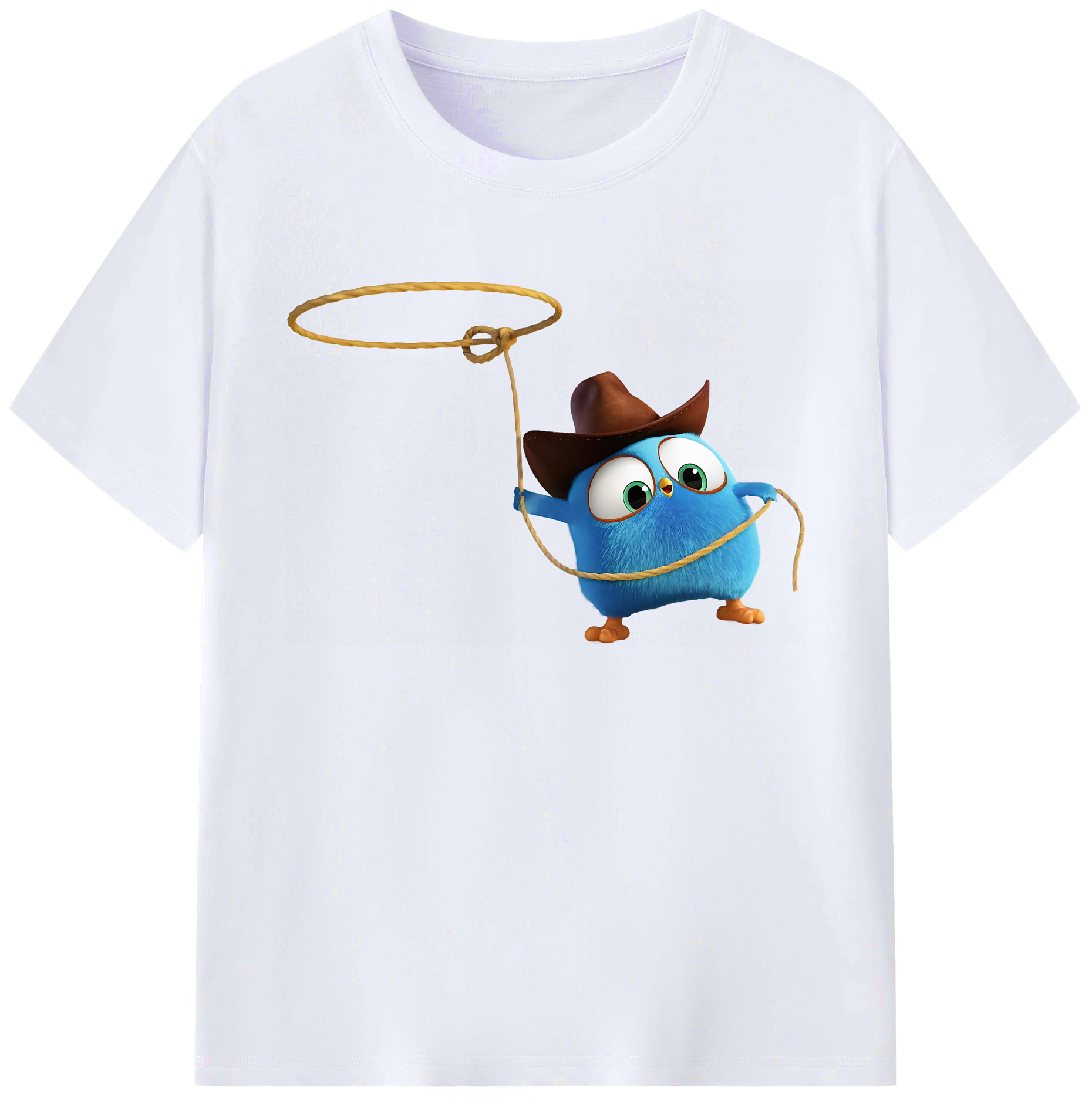 （画像用） Angry Birds アングリーバード 綿100％ メンズ半袖Tシャツ｜肌触りやわらか＆通気性