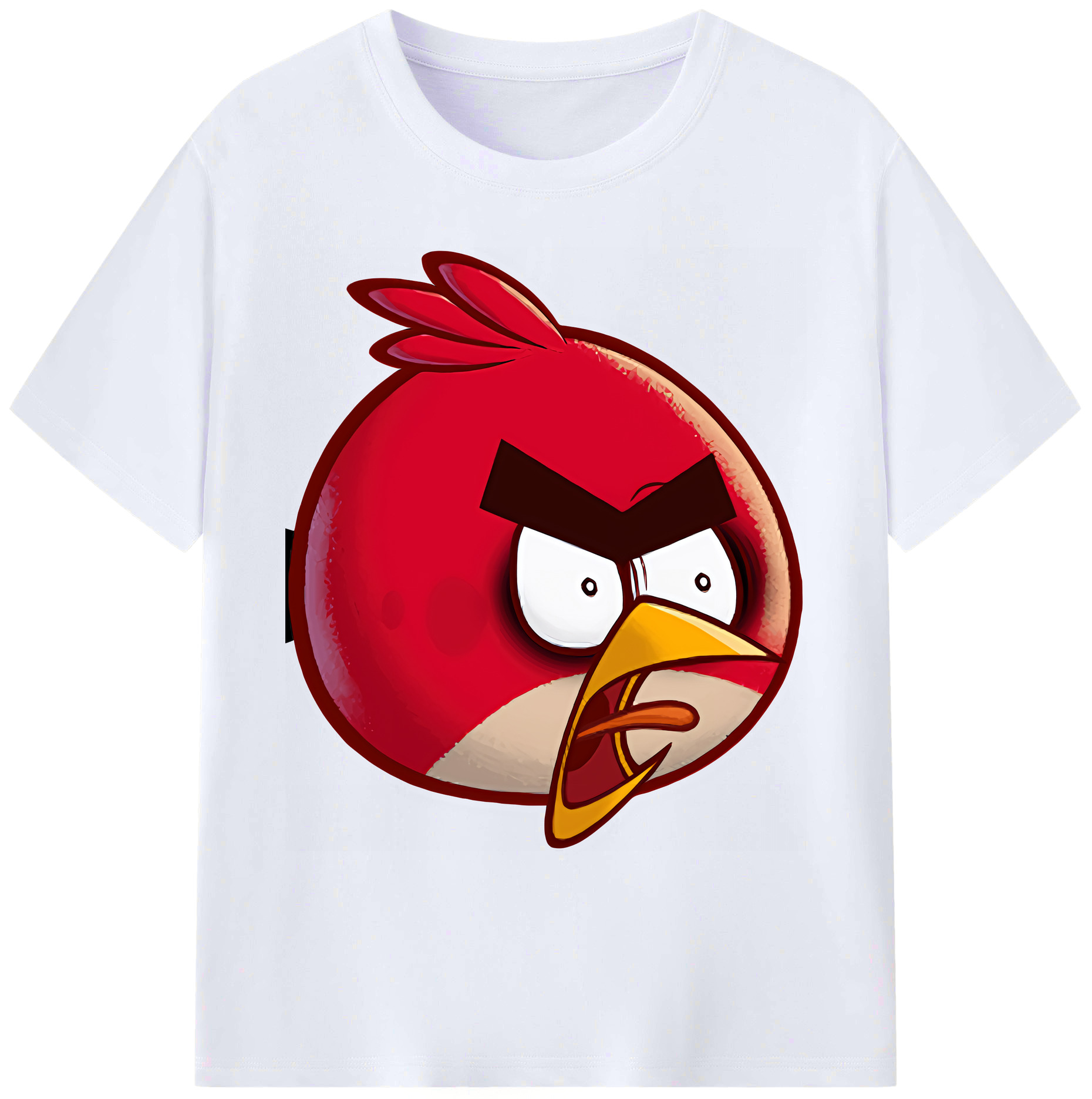 （画像用） Angry Birds アングリーバード 綿100％ メンズ半袖Tシャツ｜肌触りやわらか＆通気性