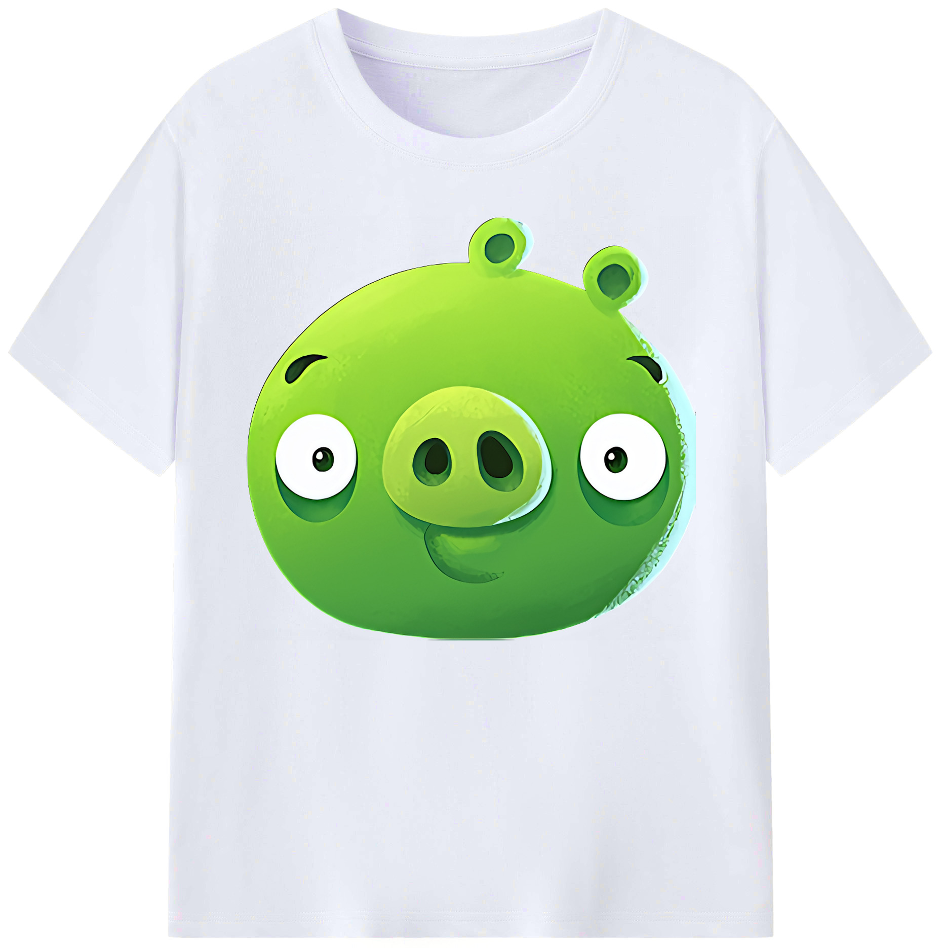 （画像用） Angry Birds アングリーバード 綿100％ メンズ半袖Tシャツ｜肌触りやわらか＆通気性