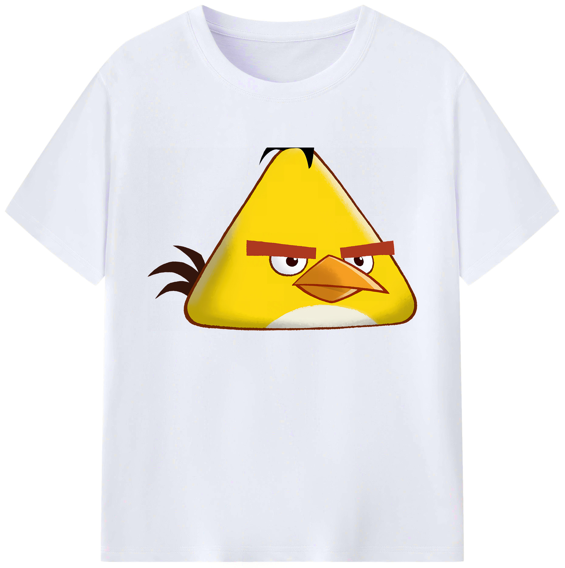 （画像用） Angry Birds アングリーバード 綿100％ メンズ半袖Tシャツ｜肌触りやわらか＆通気性