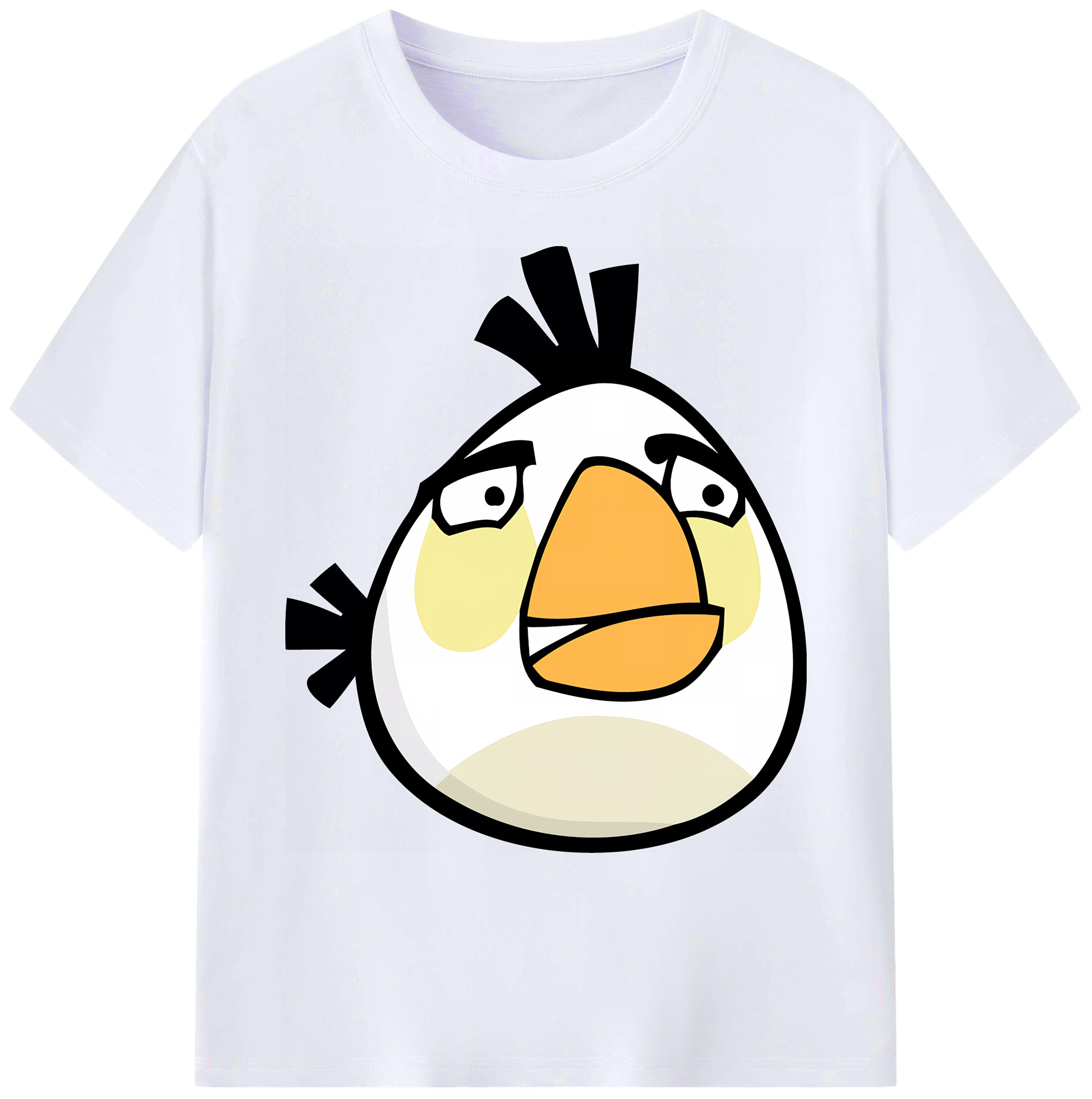 （画像用） Angry Birds アングリーバード 綿100％ メンズ半袖Tシャツ｜肌触りやわらか＆通気性