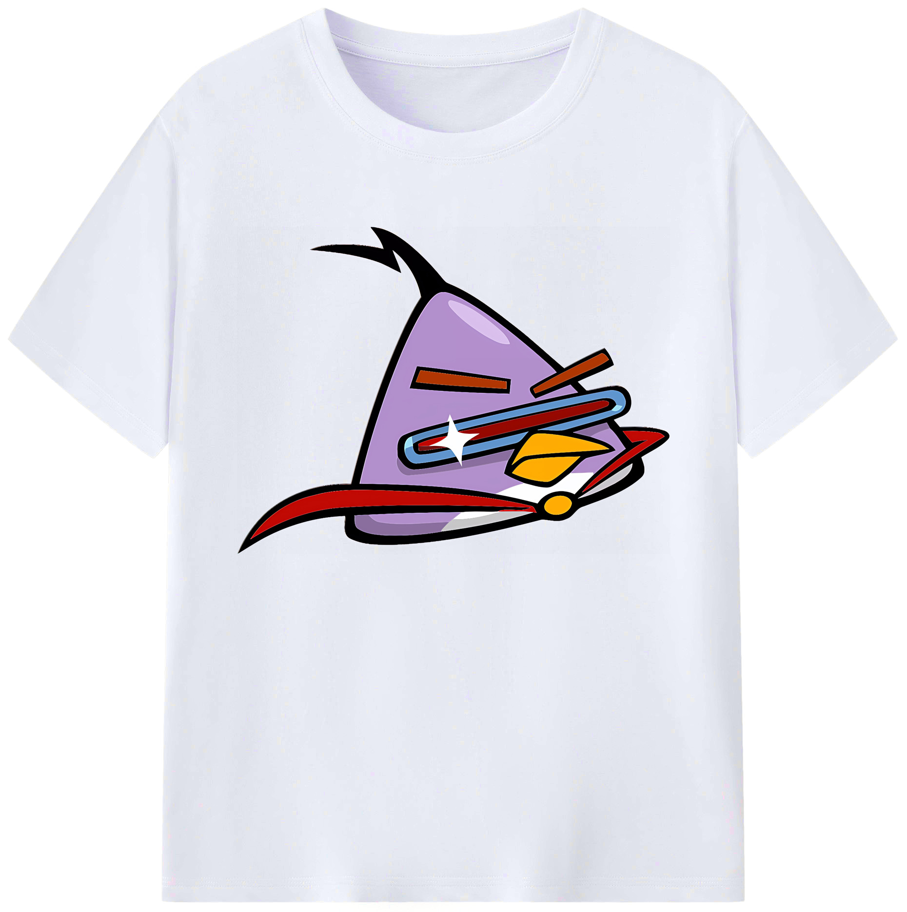 （画像用） Angry Birds アングリーバード 綿100％ メンズ半袖Tシャツ｜肌触りやわらか＆通気性