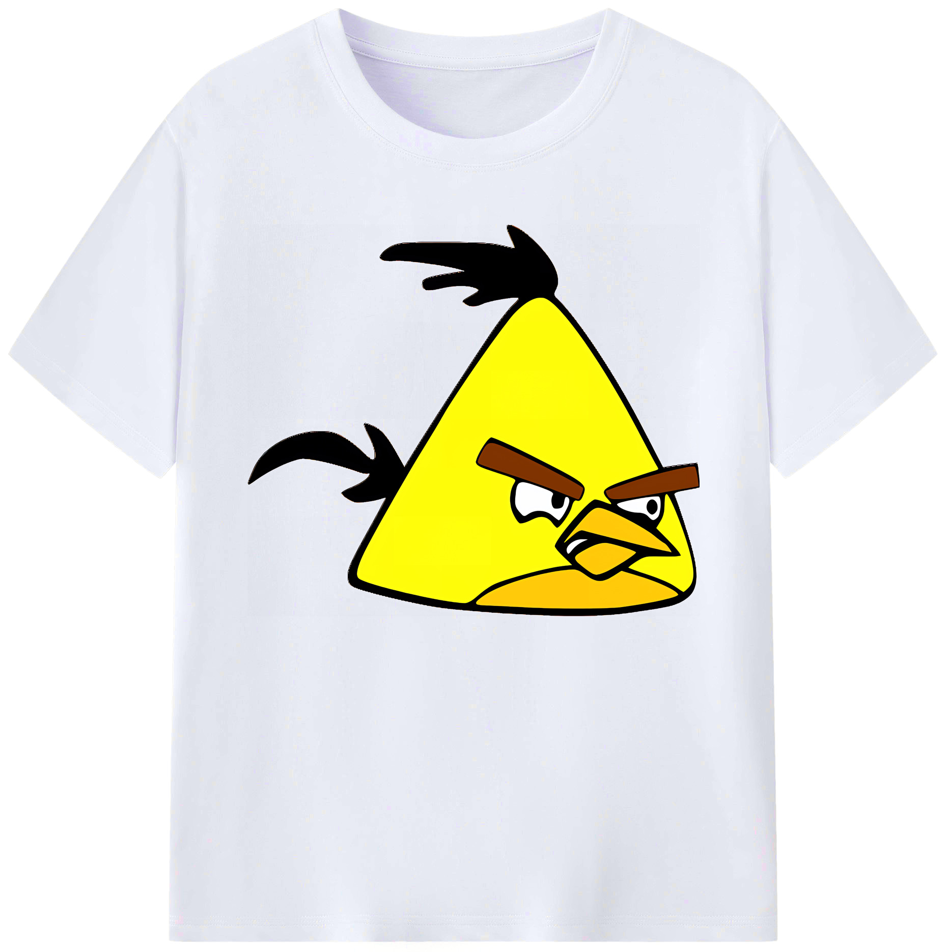 （画像用） Angry Birds アングリーバード 綿100％ メンズ半袖Tシャツ｜肌触りやわらか＆通気性