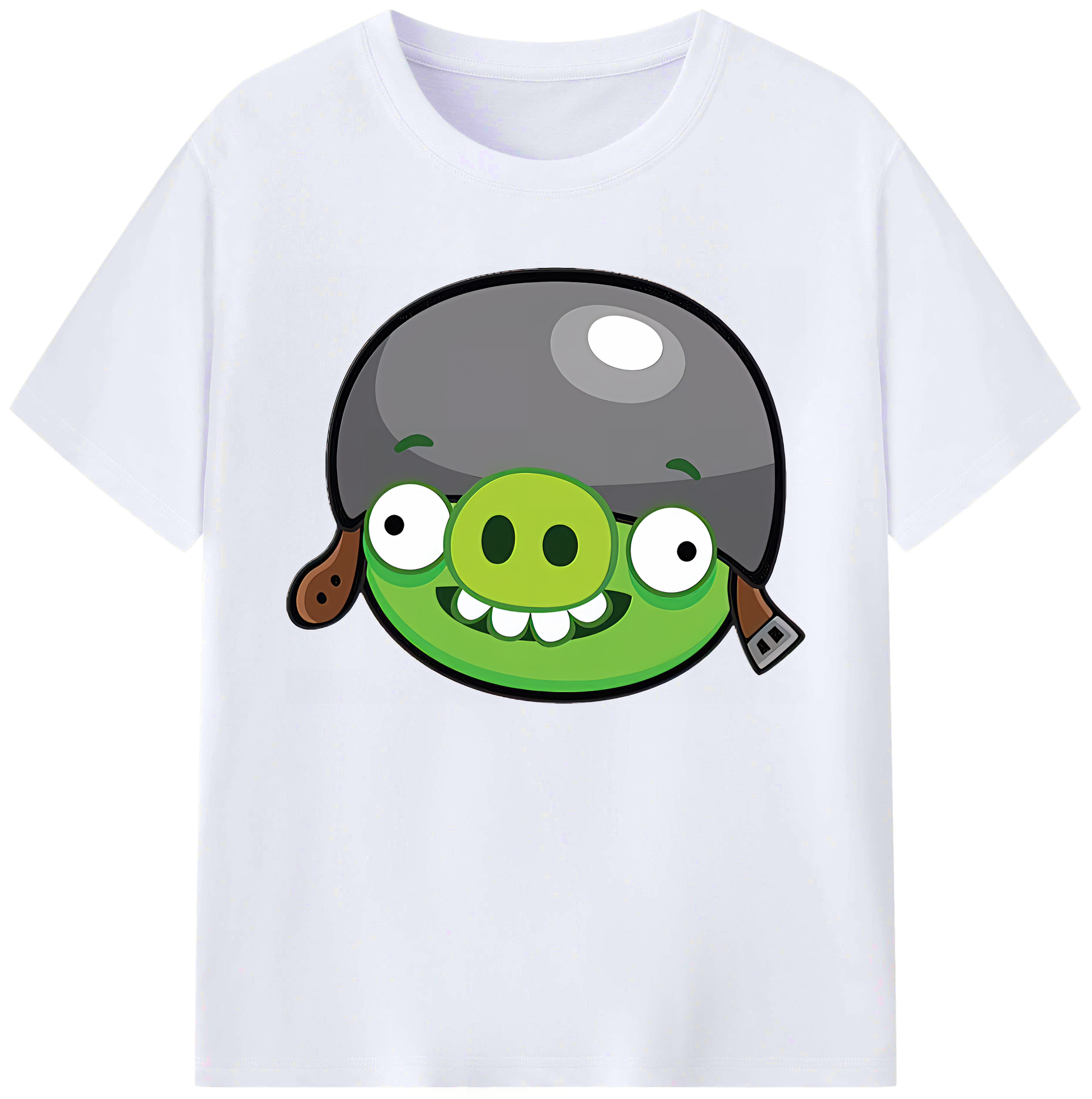（画像用） Angry Birds アングリーバード 綿100％ メンズ半袖Tシャツ｜肌触りやわらか＆通気性