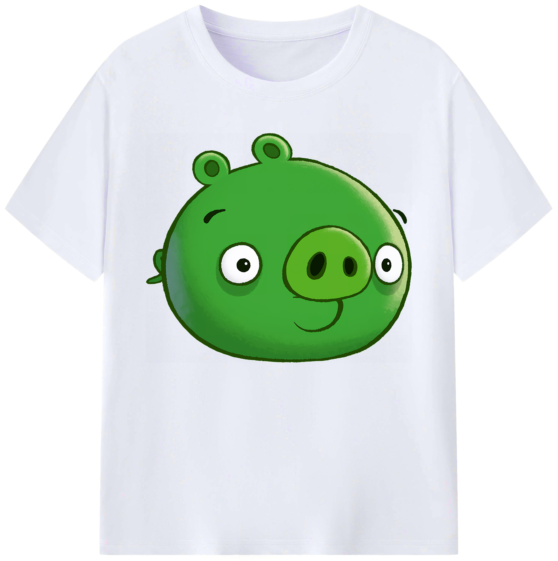 （画像用） Angry Birds アングリーバード 綿100％ メンズ半袖Tシャツ｜肌触りやわらか＆通気性
