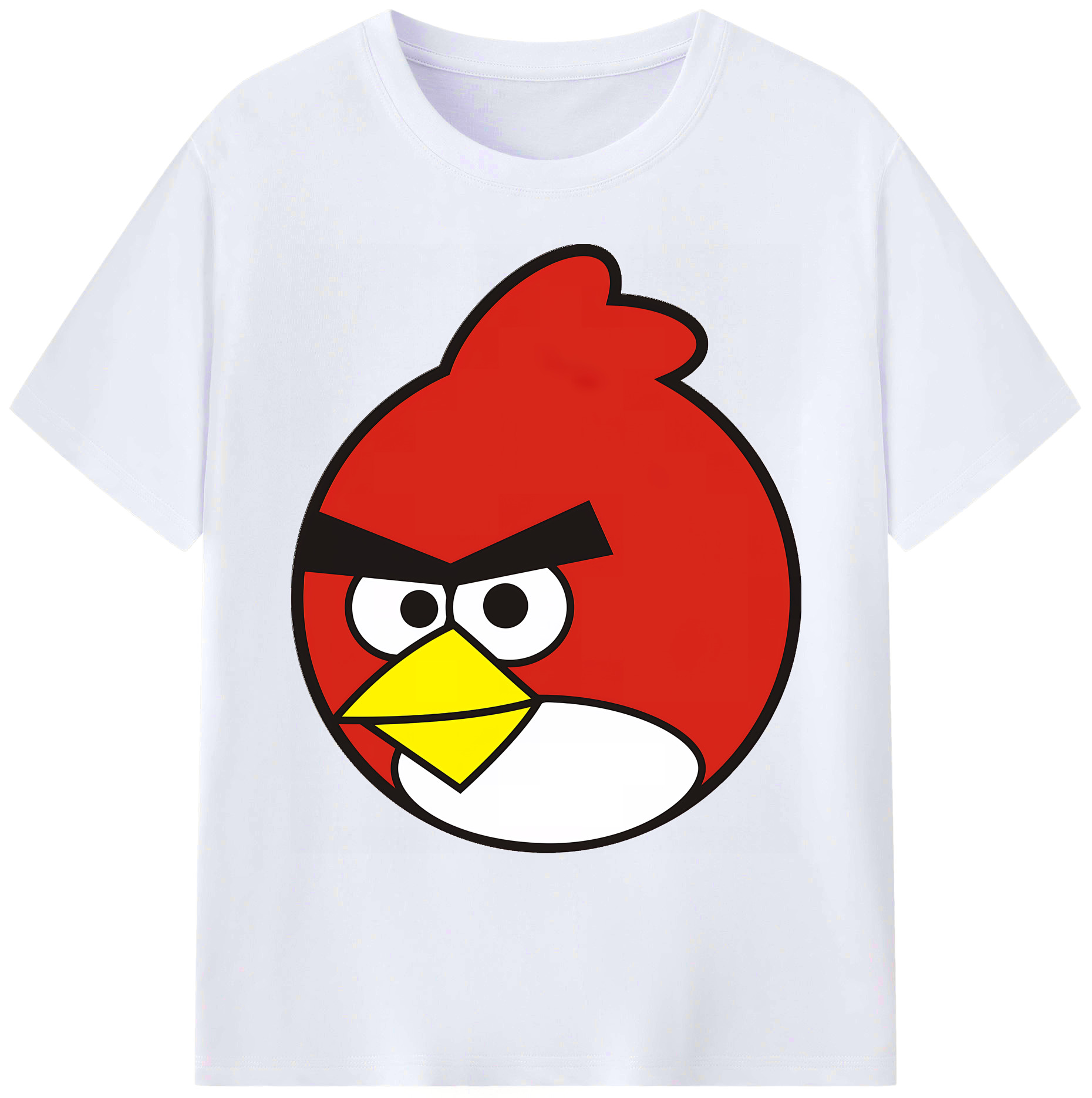 （画像用） Angry Birds アングリーバード 綿100％ メンズ半袖Tシャツ｜肌触りやわらか＆通気性