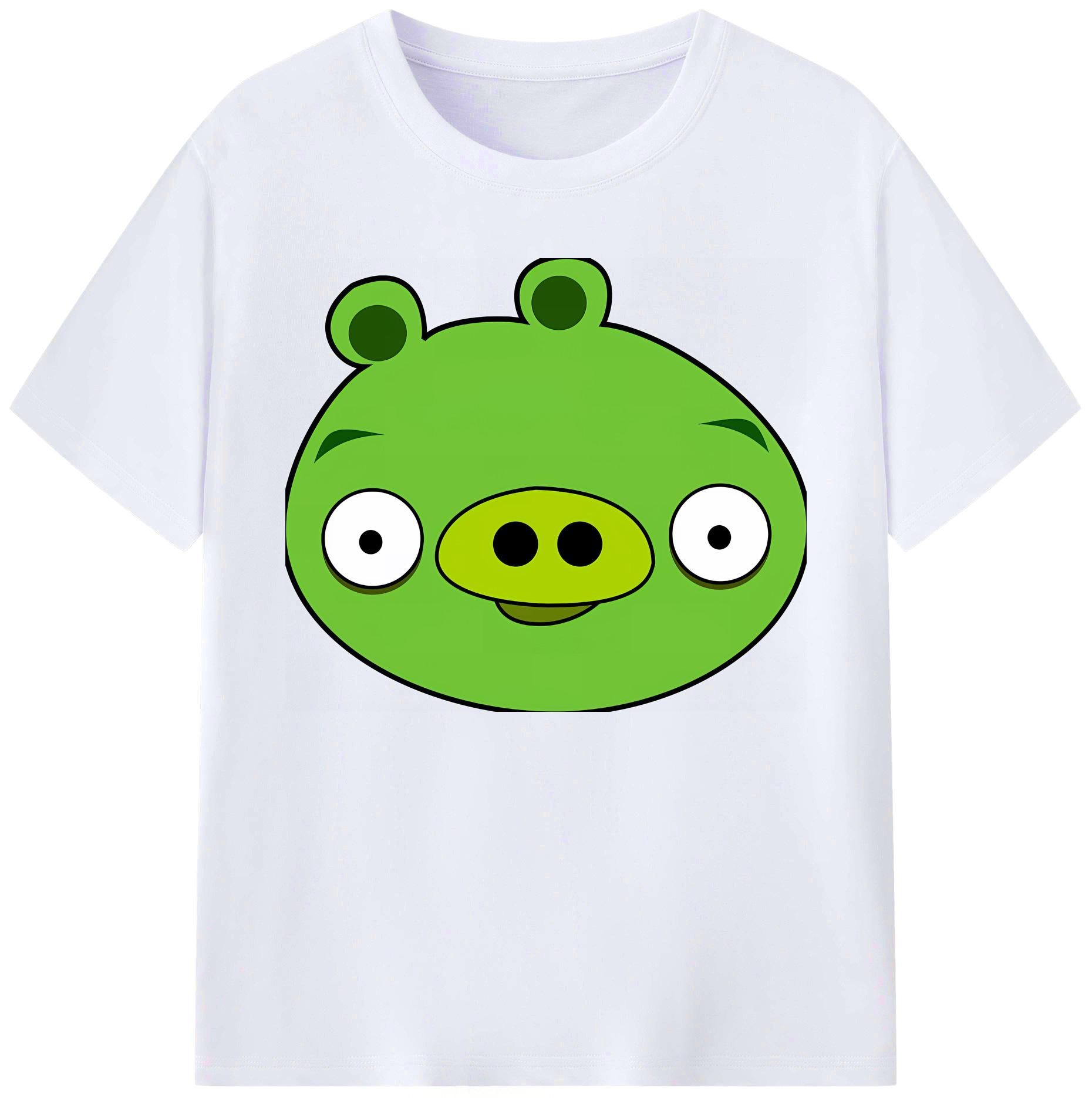 （画像用） Angry Birds アングリーバード 綿100％ メンズ半袖Tシャツ｜肌触りやわらか＆通気性