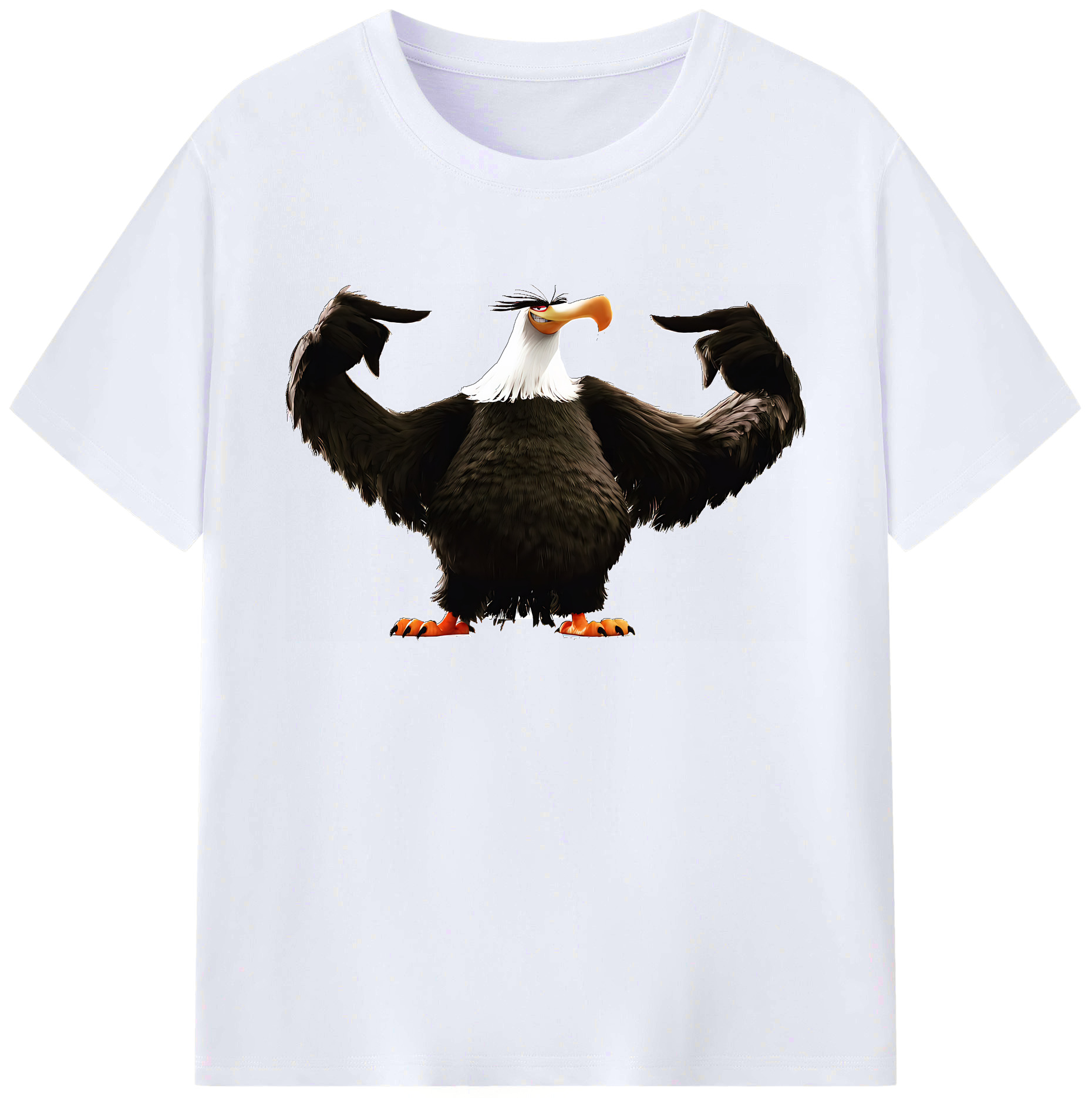 （画像用） Angry Birds アングリーバード 綿100％ メンズ半袖Tシャツ｜肌触りやわらか＆通気性