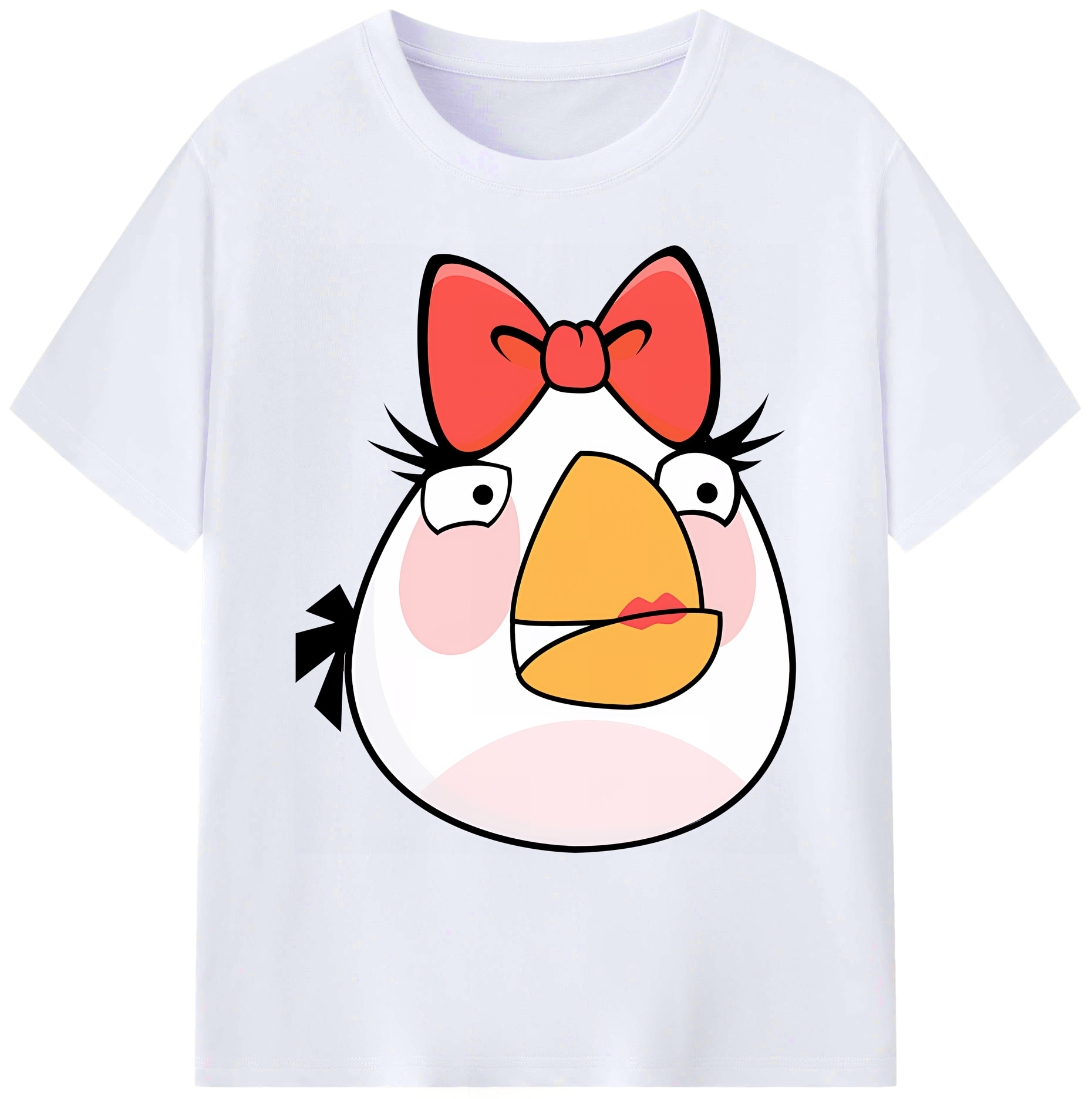 （画像用） Angry Birds アングリーバード 綿100％ メンズ半袖Tシャツ｜肌触りやわらか＆通気性