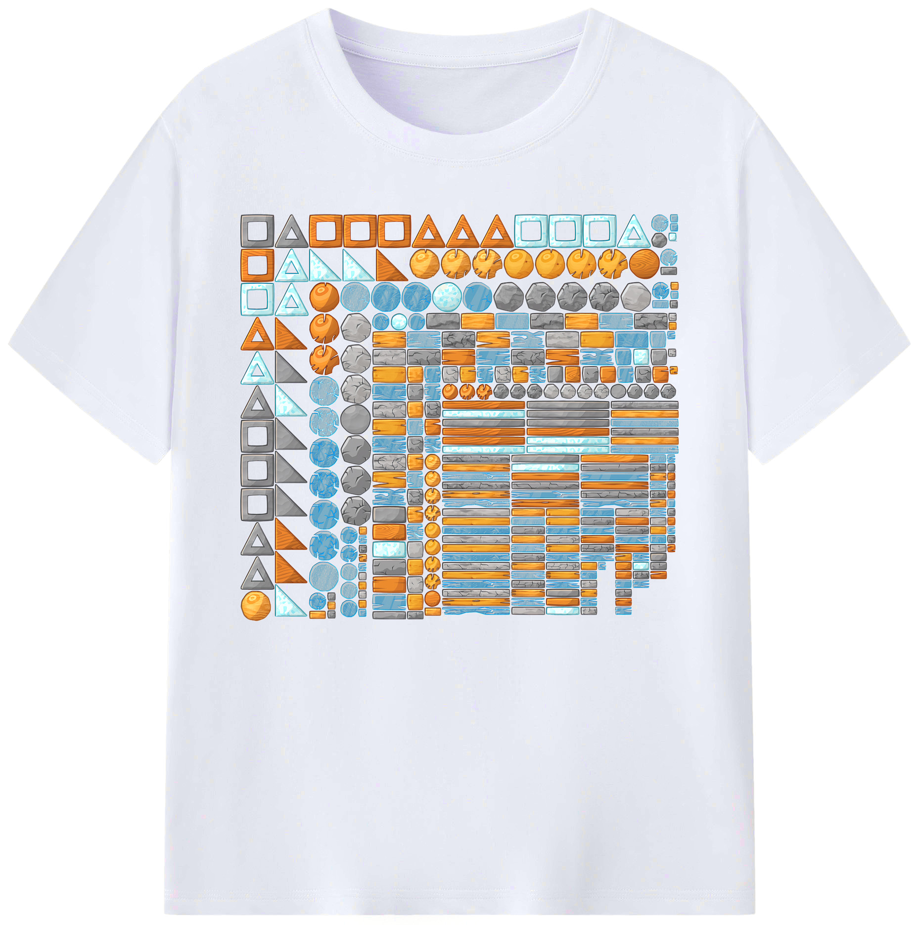 （画像用） Angry Birds アングリーバード 綿100％ メンズ半袖Tシャツ｜肌触りやわらか＆通気性