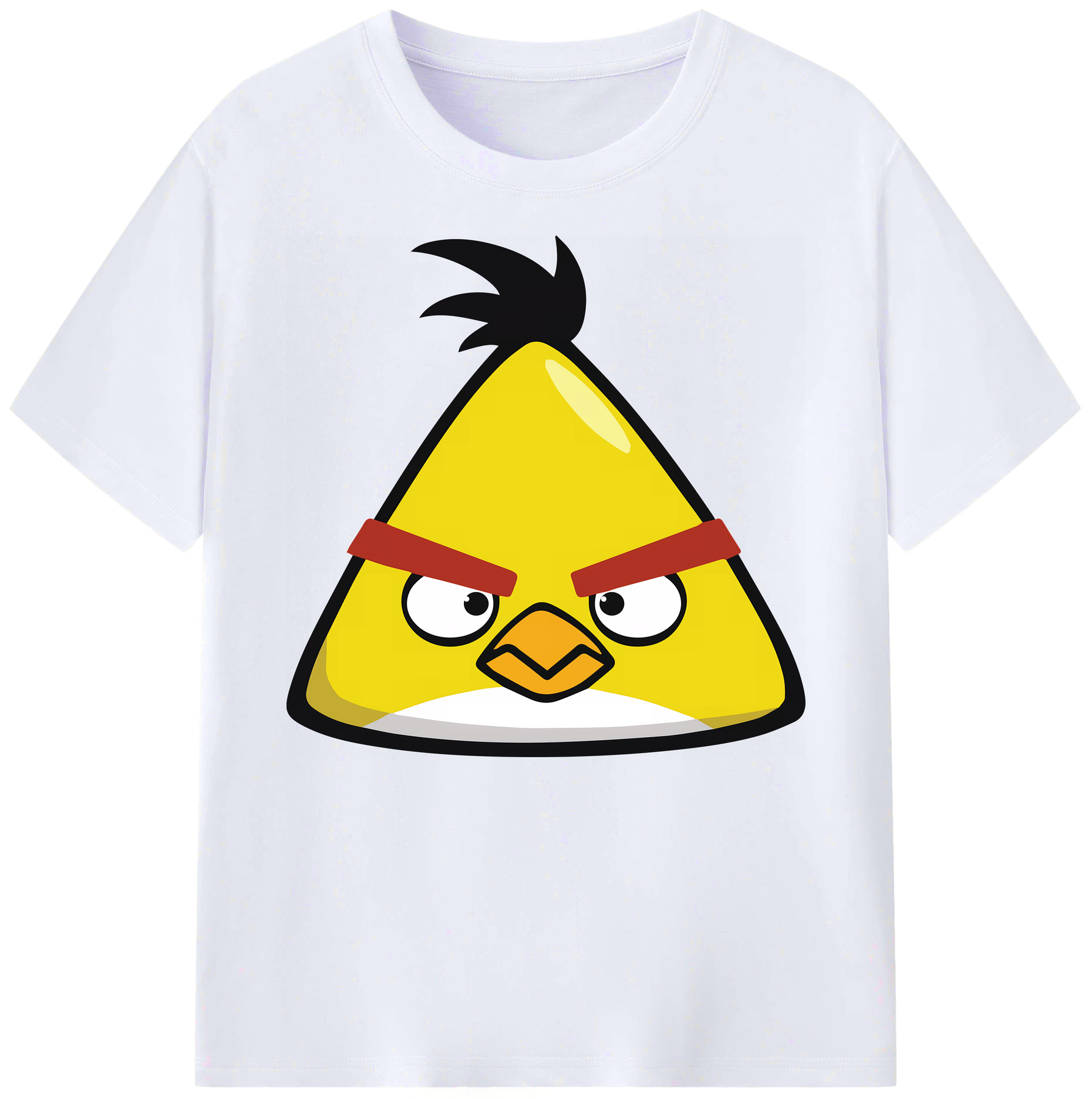 （画像用） Angry Birds アングリーバード 綿100％ メンズ半袖Tシャツ｜肌触りやわらか＆通気性