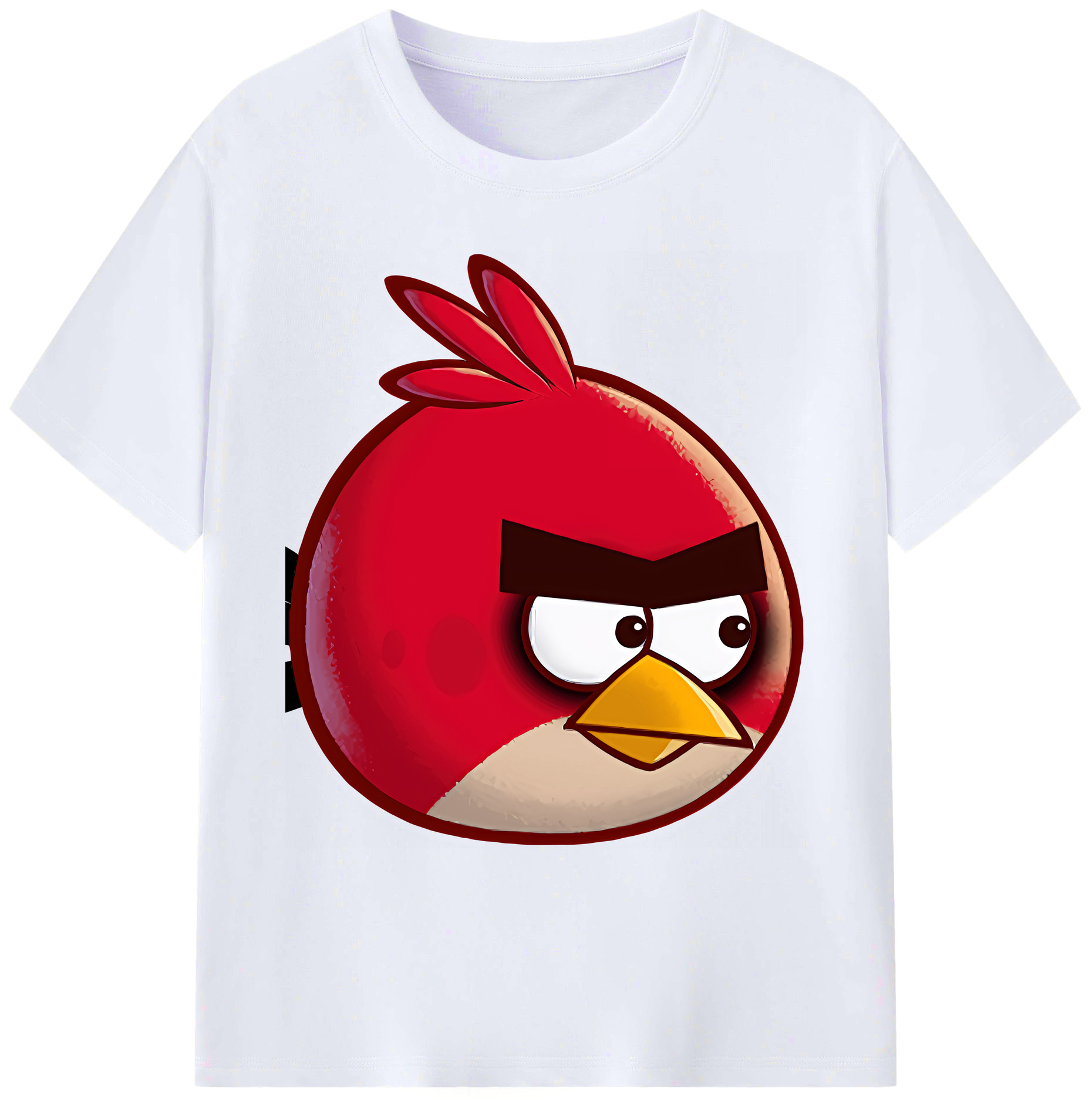 （画像用） Angry Birds アングリーバード 綿100％ メンズ半袖Tシャツ｜肌触りやわらか＆通気性
