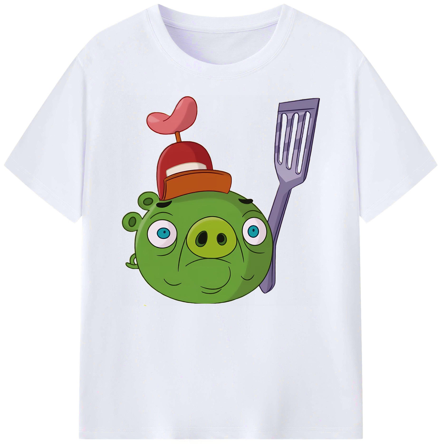 （画像用） Angry Birds アングリーバード 綿100％ メンズ半袖Tシャツ｜肌触りやわらか＆通気性