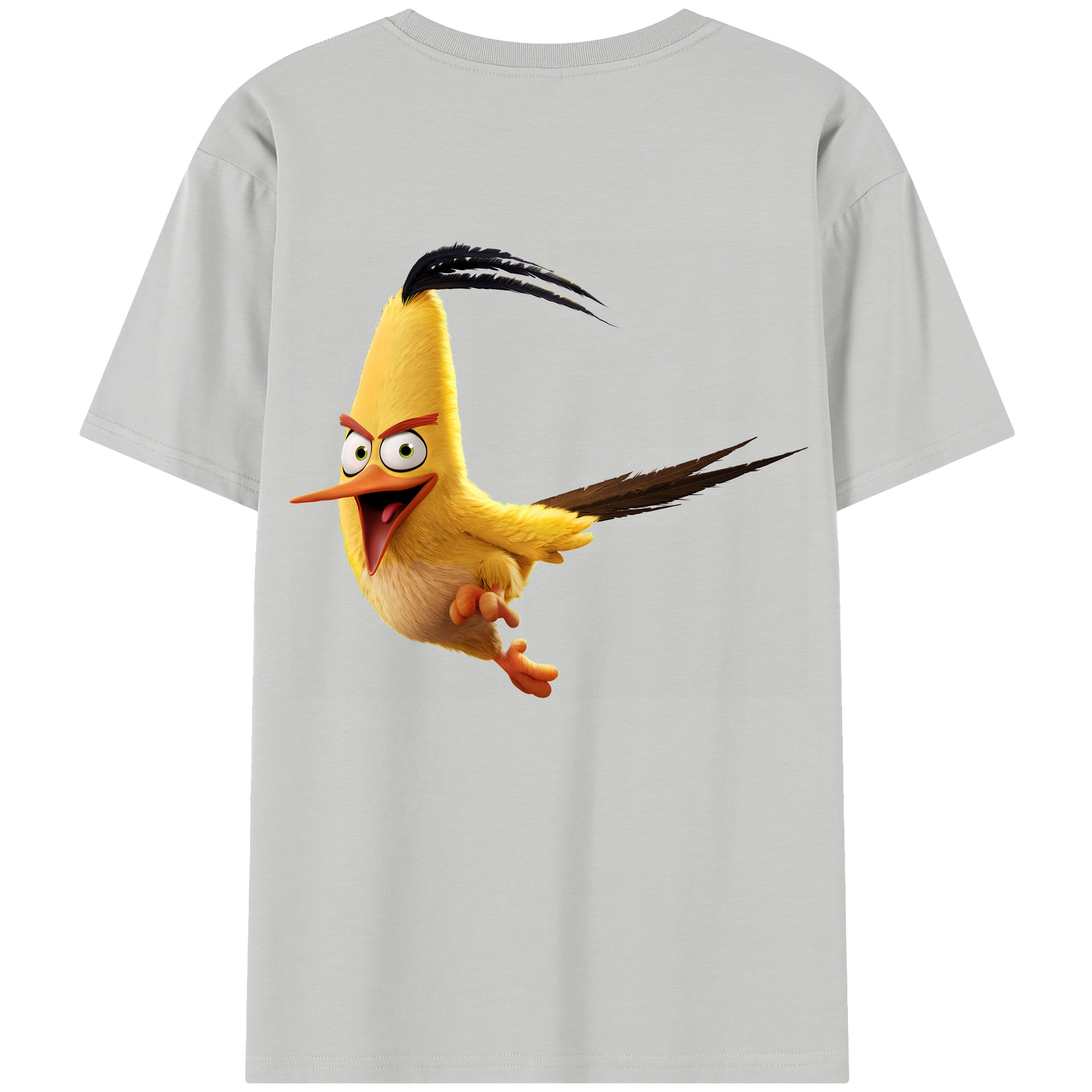（画像用） Angry Birds アングリーバード レディース半袖Tシャツ(バックプリント)