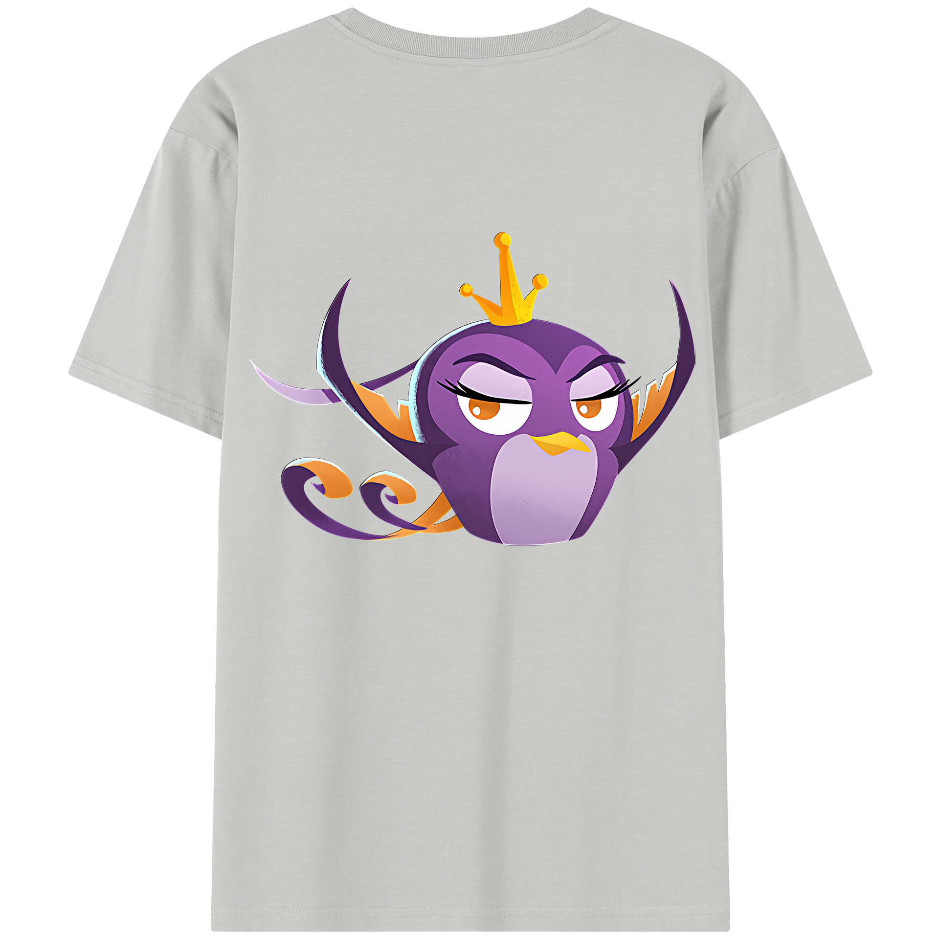 （画像用） Angry Birds アングリーバード レディース半袖Tシャツ(バックプリント)