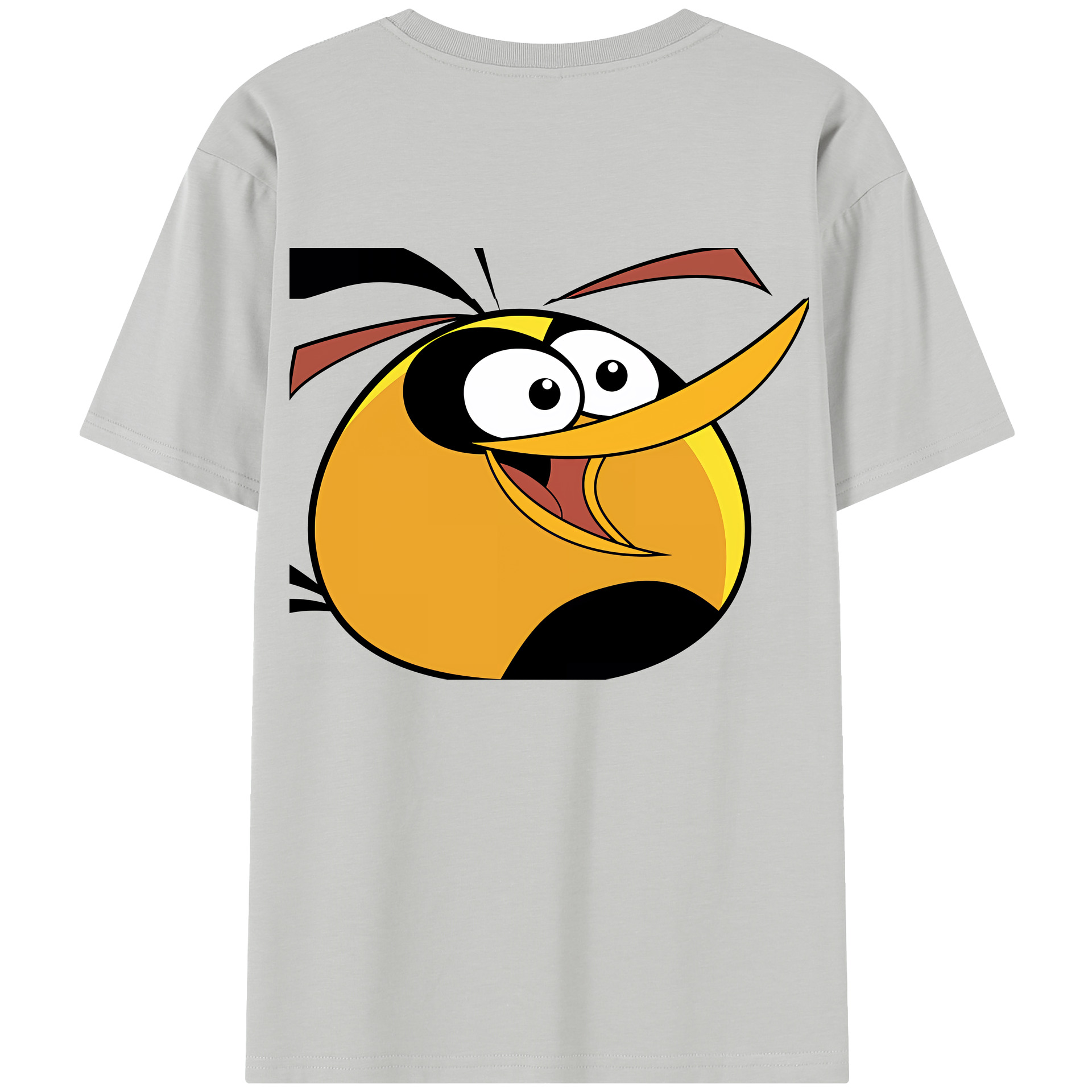 （画像用） Angry Birds アングリーバード レディース半袖Tシャツ(バックプリント)