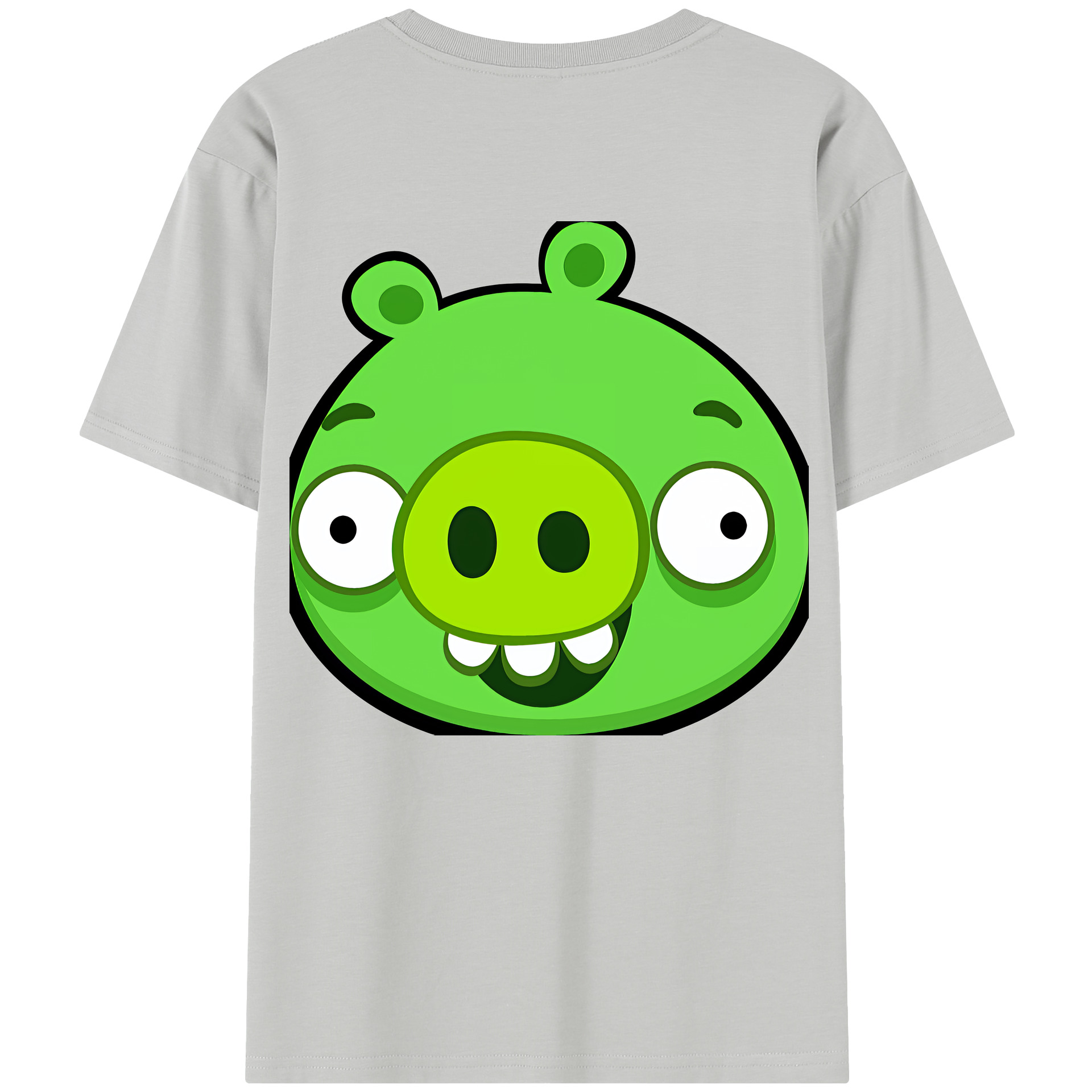 （画像用） Angry Birds アングリーバード レディース半袖Tシャツ(バックプリント)