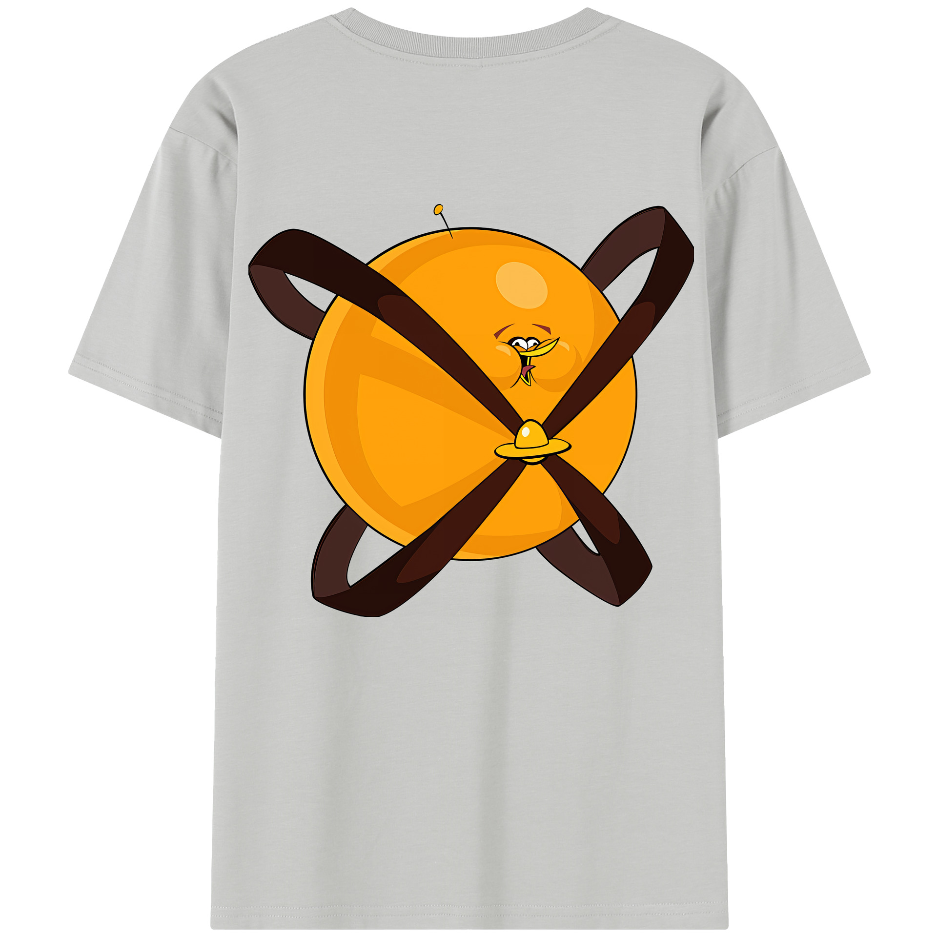（画像用） Angry Birds アングリーバード レディース半袖Tシャツ(バックプリント)