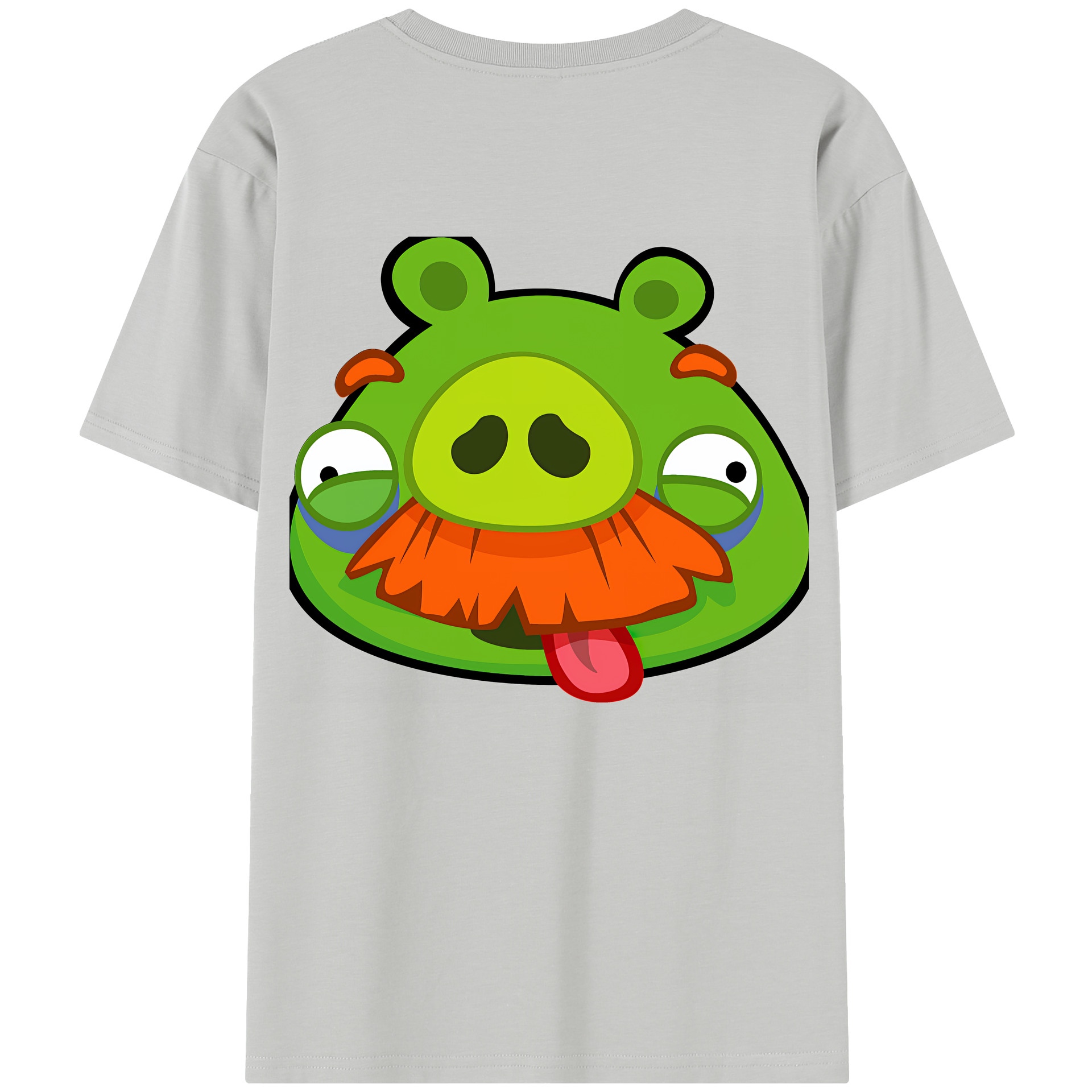 Angry Birds アングリーバード レディース半袖Tシャツ(バックプリント)
