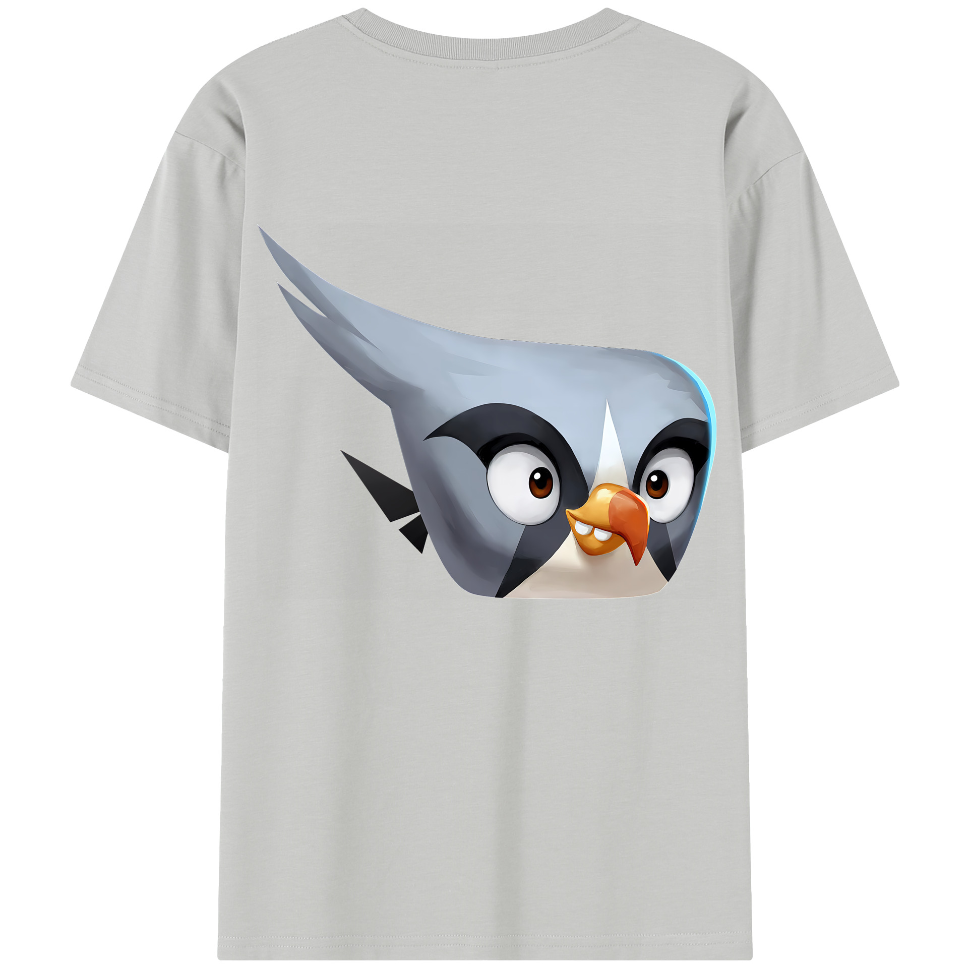 （画像用） Angry Birds アングリーバード レディース半袖Tシャツ(バックプリント)