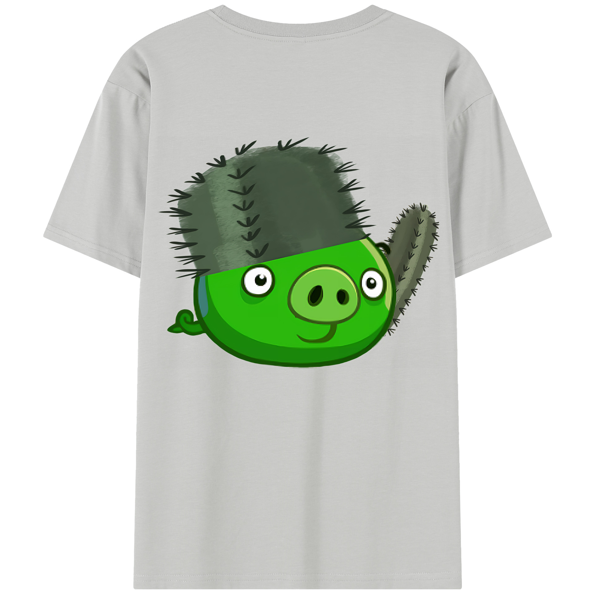 （画像用） Angry Birds アングリーバード レディース半袖Tシャツ(バックプリント)