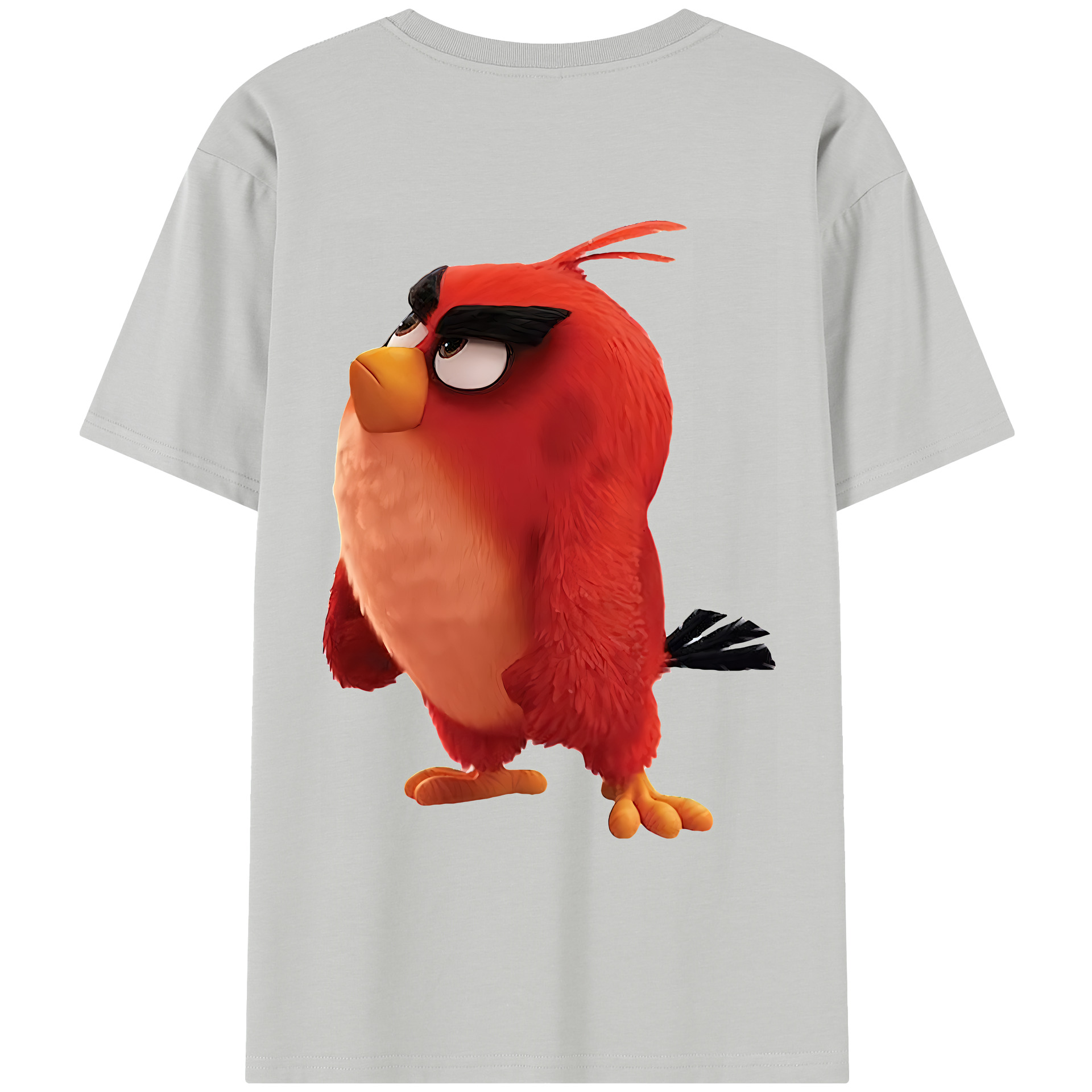 （画像用） Angry Birds アングリーバード レディース半袖Tシャツ(バックプリント)