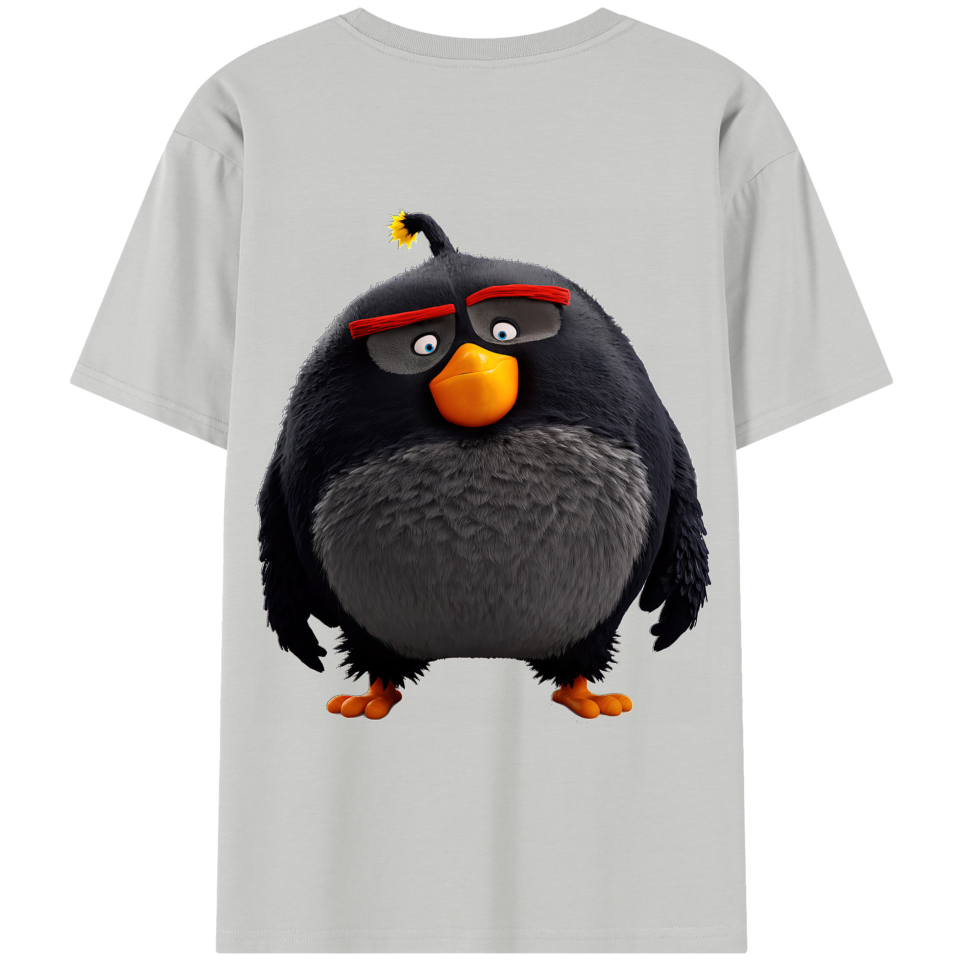 （画像用） Angry Birds アングリーバード レディース半袖Tシャツ(バックプリント)