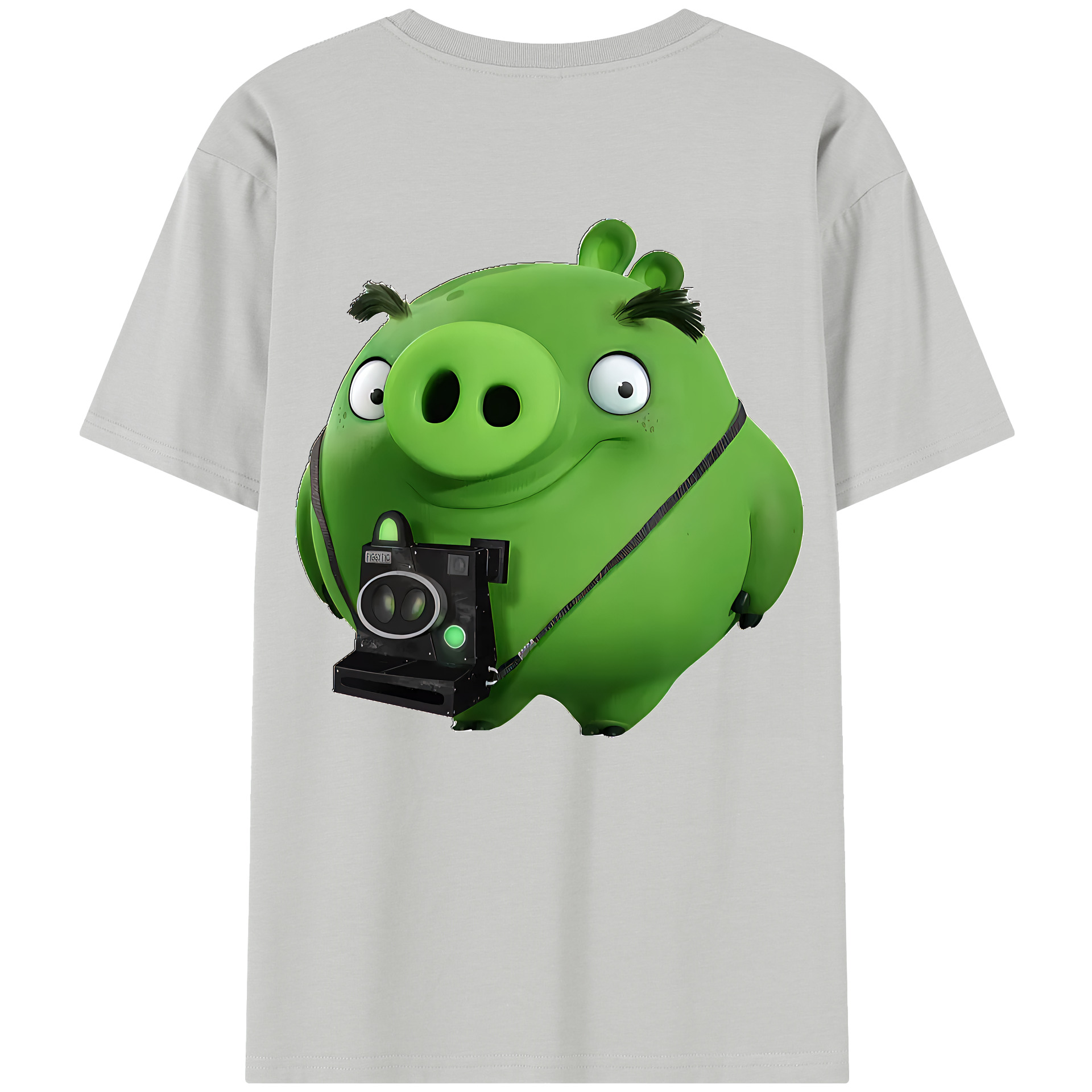 （画像用） Angry Birds アングリーバード レディース半袖Tシャツ(バックプリント)