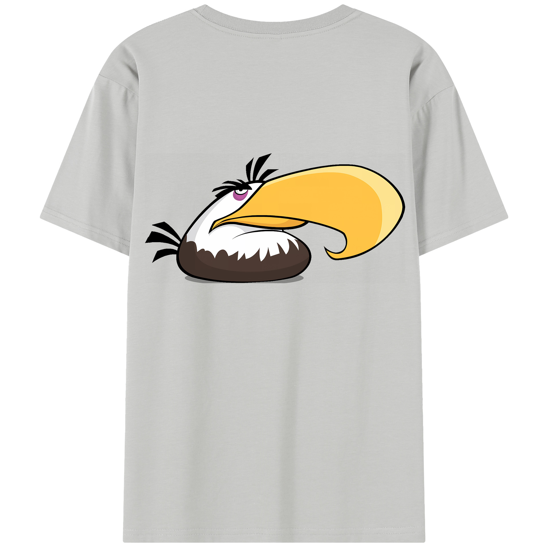 （画像用） Angry Birds アングリーバード レディース半袖Tシャツ(バックプリント)