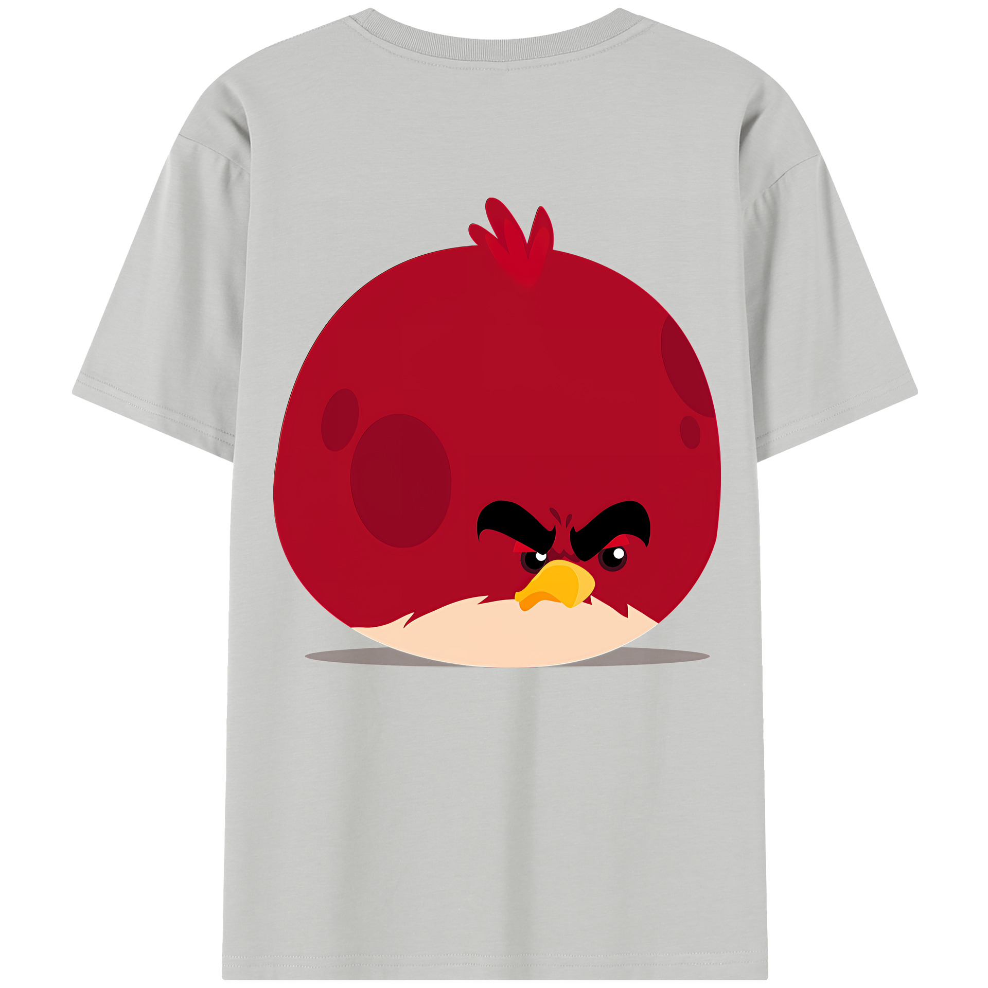 （画像用） Angry Birds アングリーバード レディース半袖Tシャツ(バックプリント)