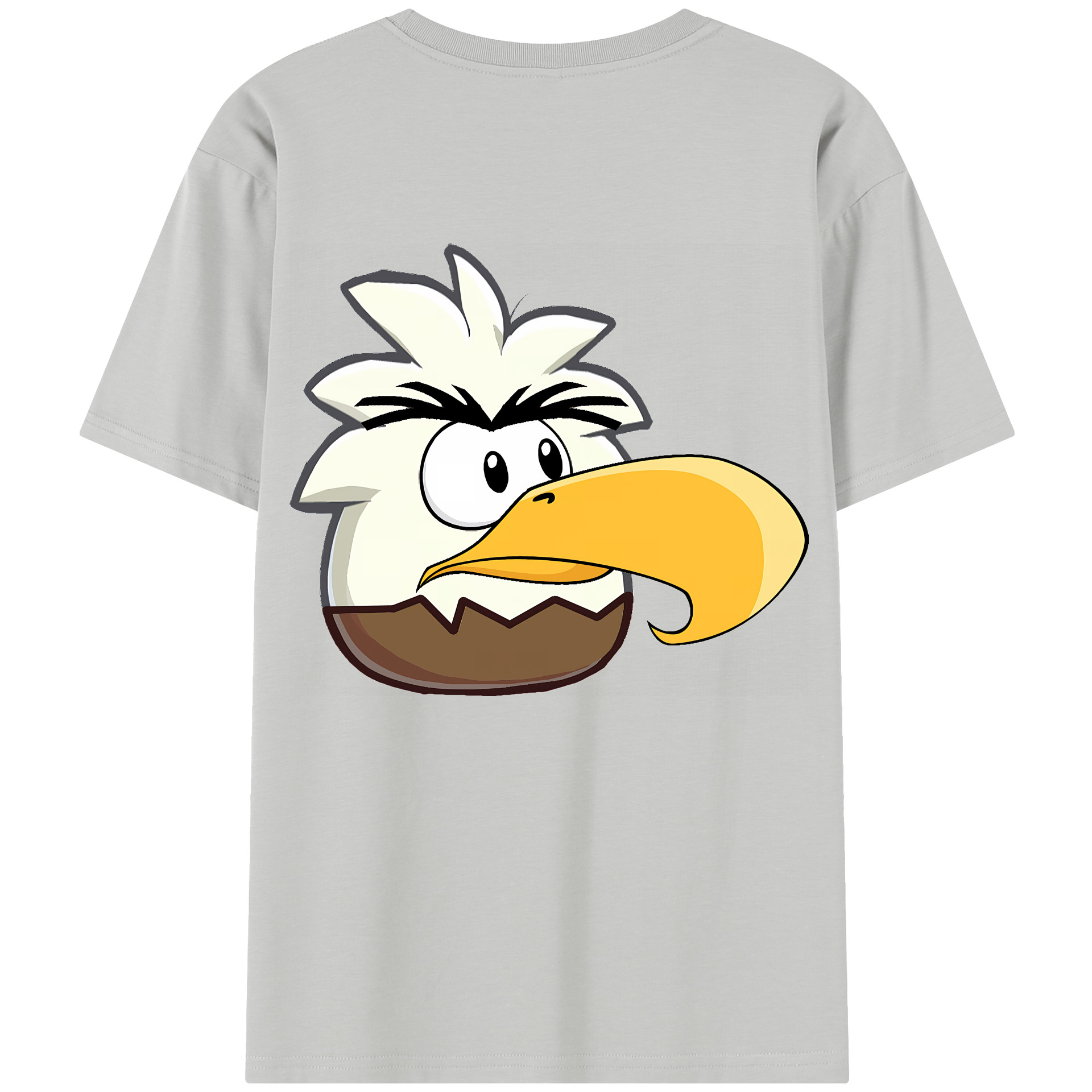 （画像用） Angry Birds アングリーバード レディース半袖Tシャツ(バックプリント)