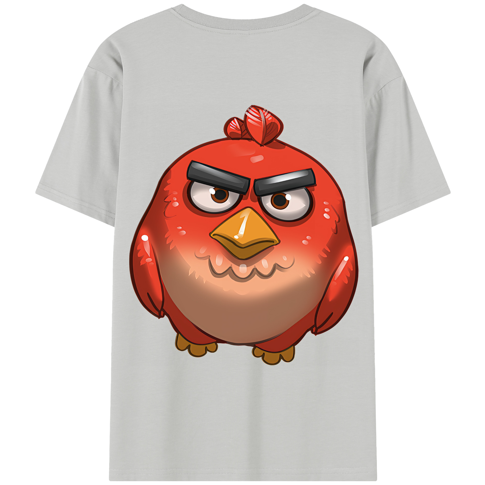 （画像用） Angry Birds アングリーバード レディース半袖Tシャツ(バックプリント)