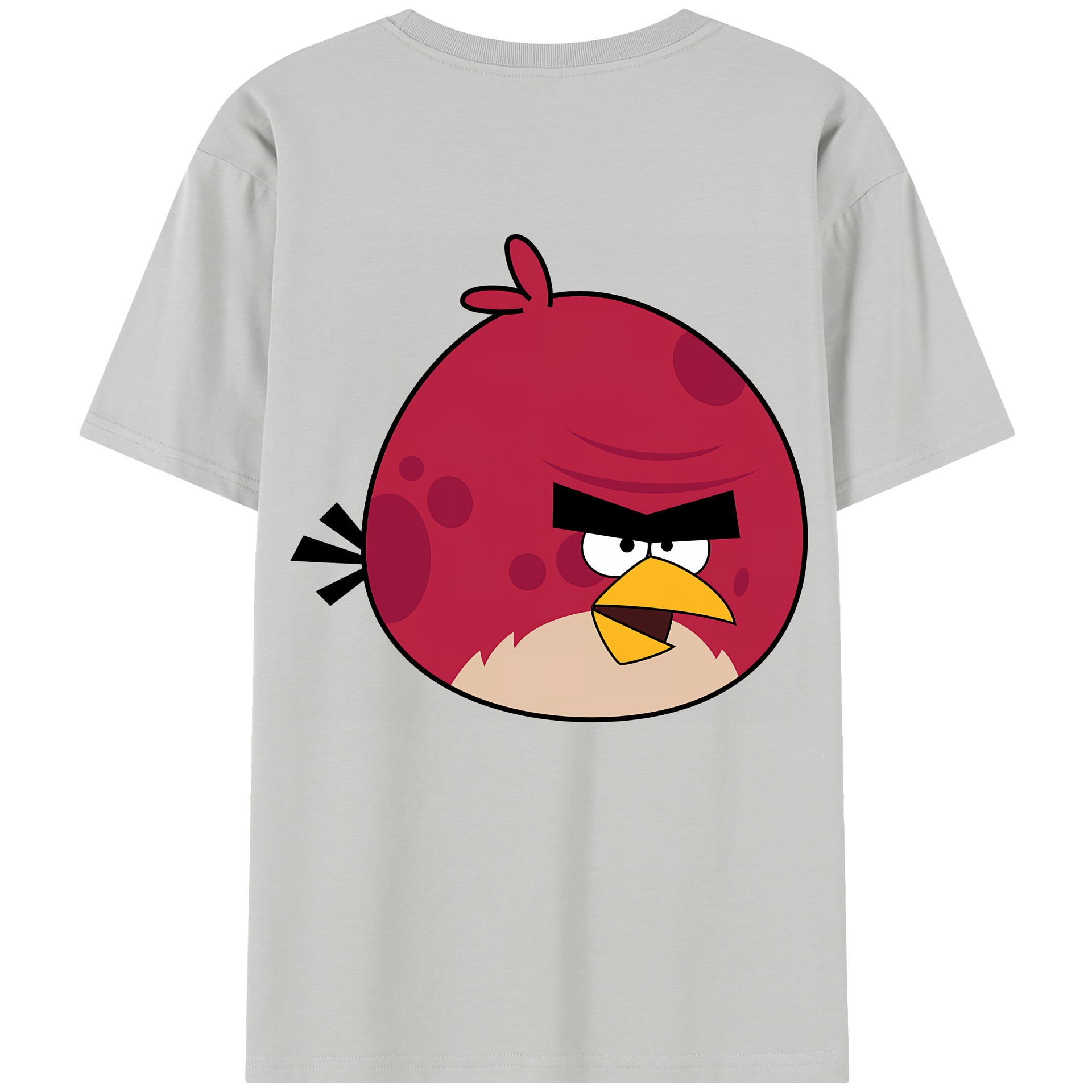 （画像用） Angry Birds アングリーバード レディース半袖Tシャツ(バックプリント)