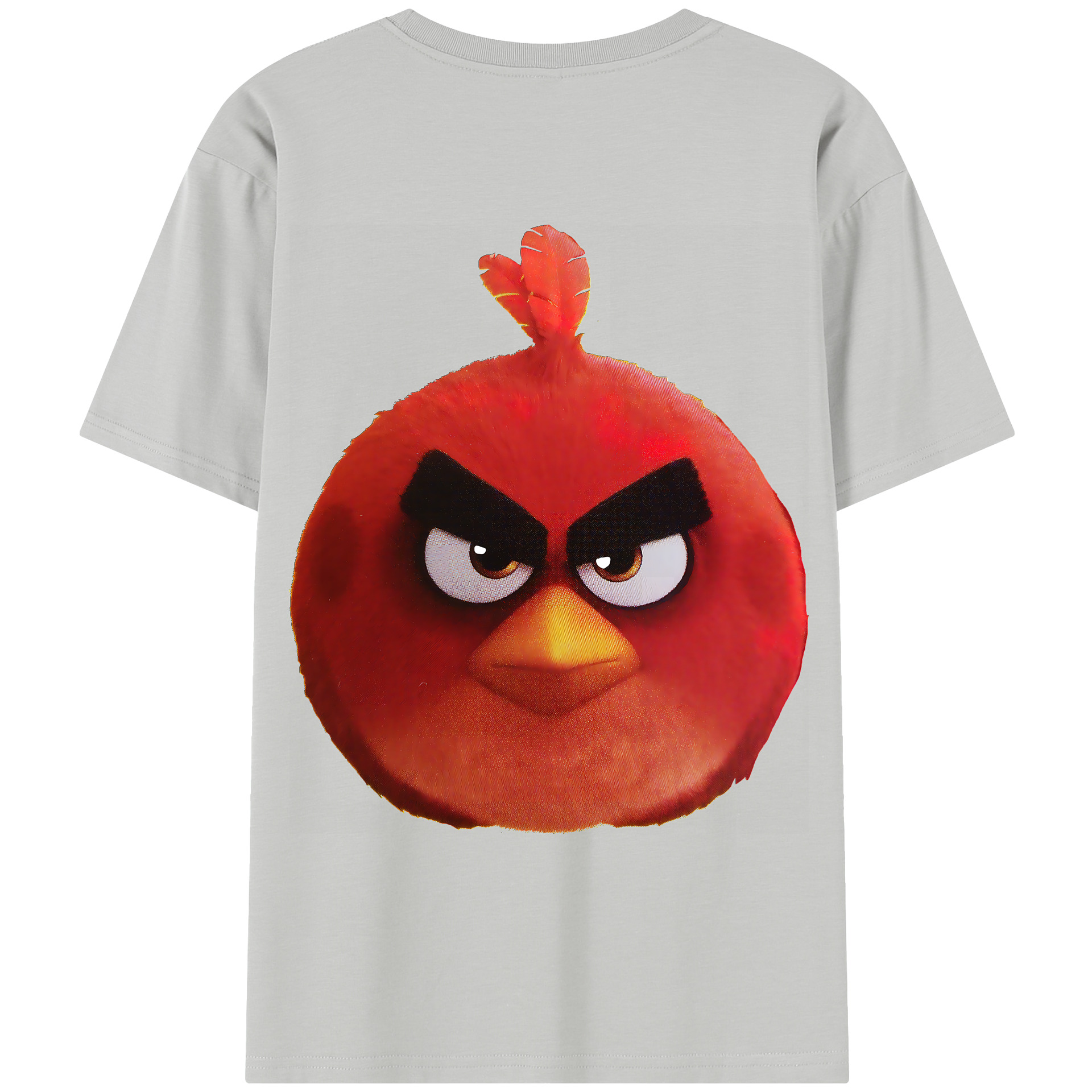 （画像用） Angry Birds アングリーバード レディース半袖Tシャツ(バックプリント)