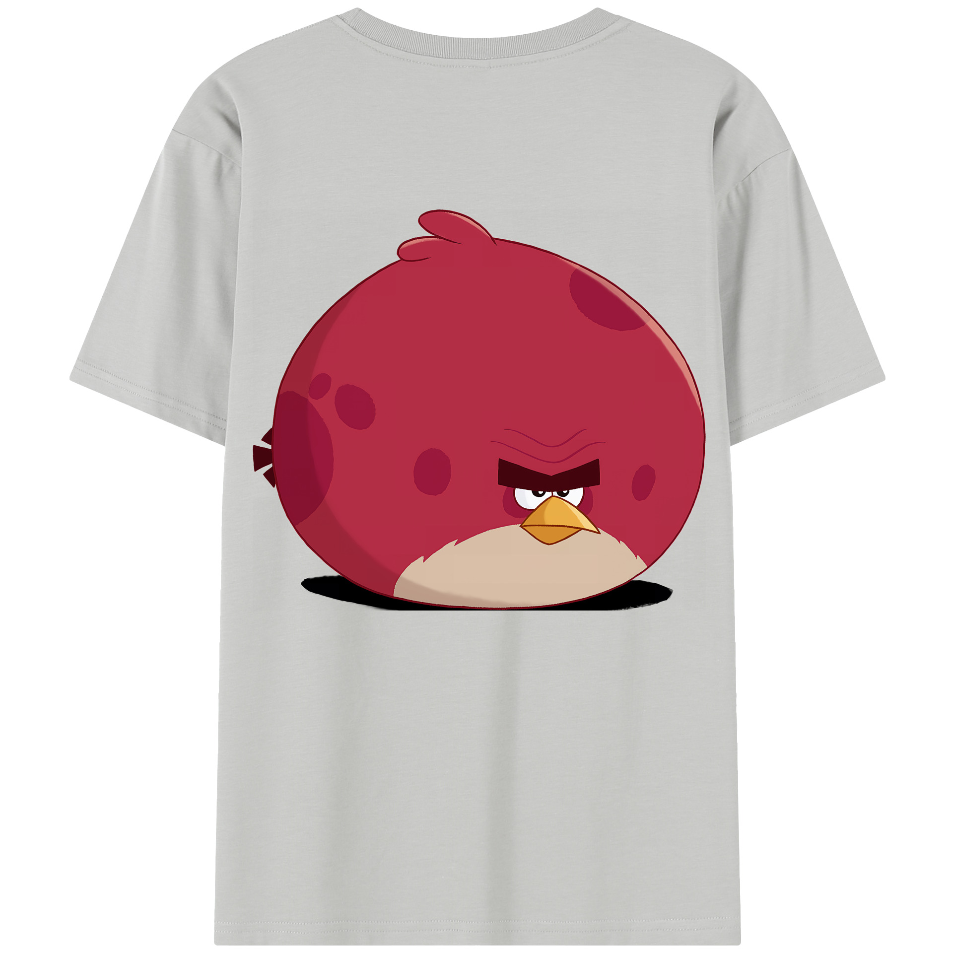 （画像用） Angry Birds アングリーバード レディース半袖Tシャツ(バックプリント)
