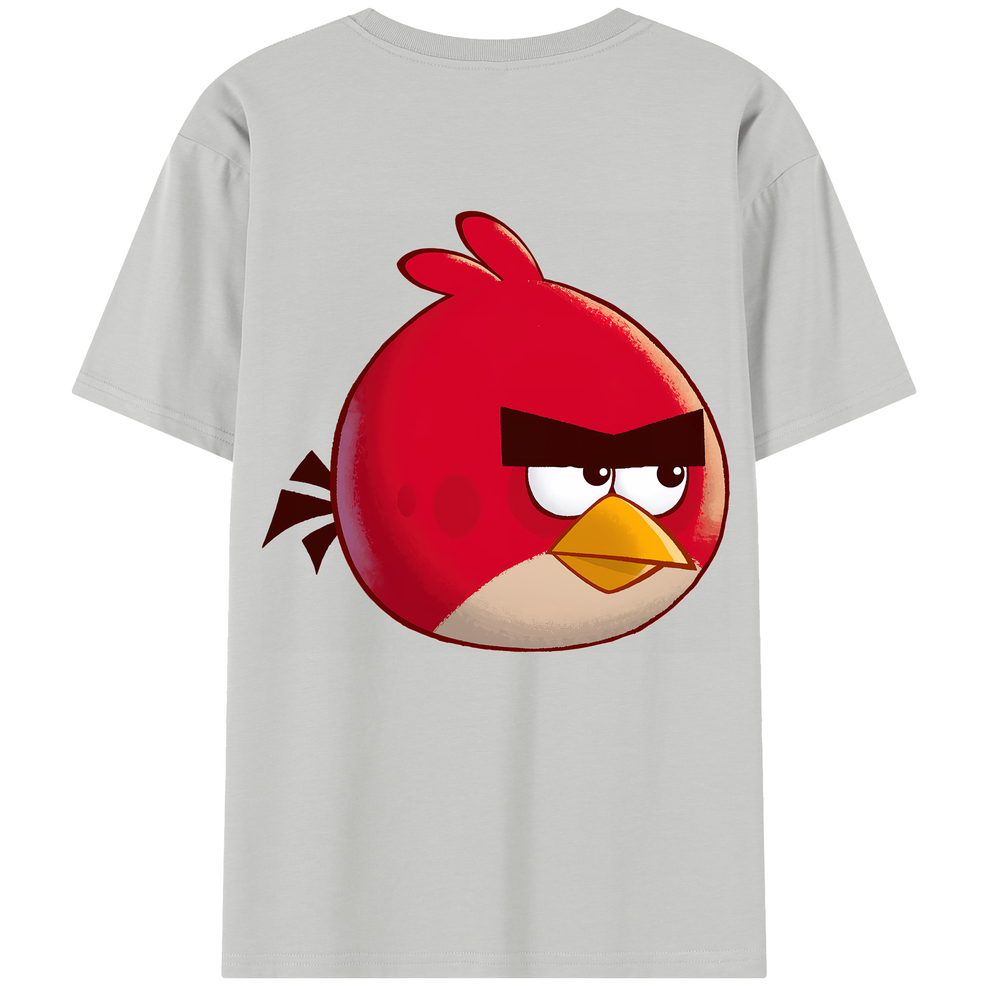 （画像用） Angry Birds アングリーバード レディース半袖Tシャツ(バックプリント)