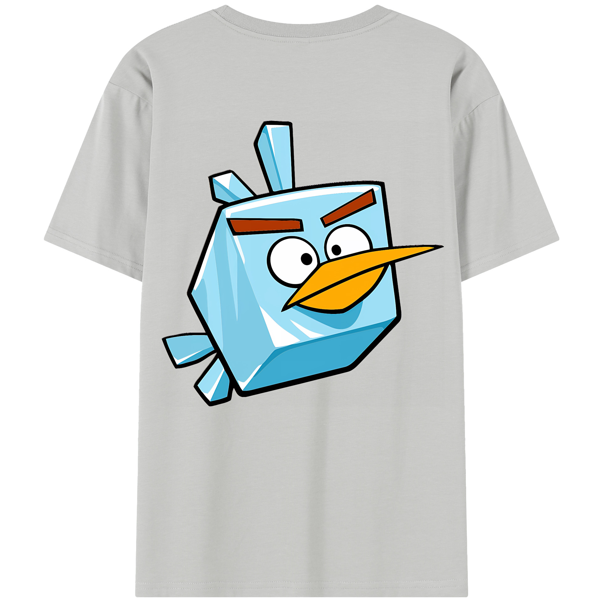 （画像用） Angry Birds アングリーバード レディース半袖Tシャツ(バックプリント)
