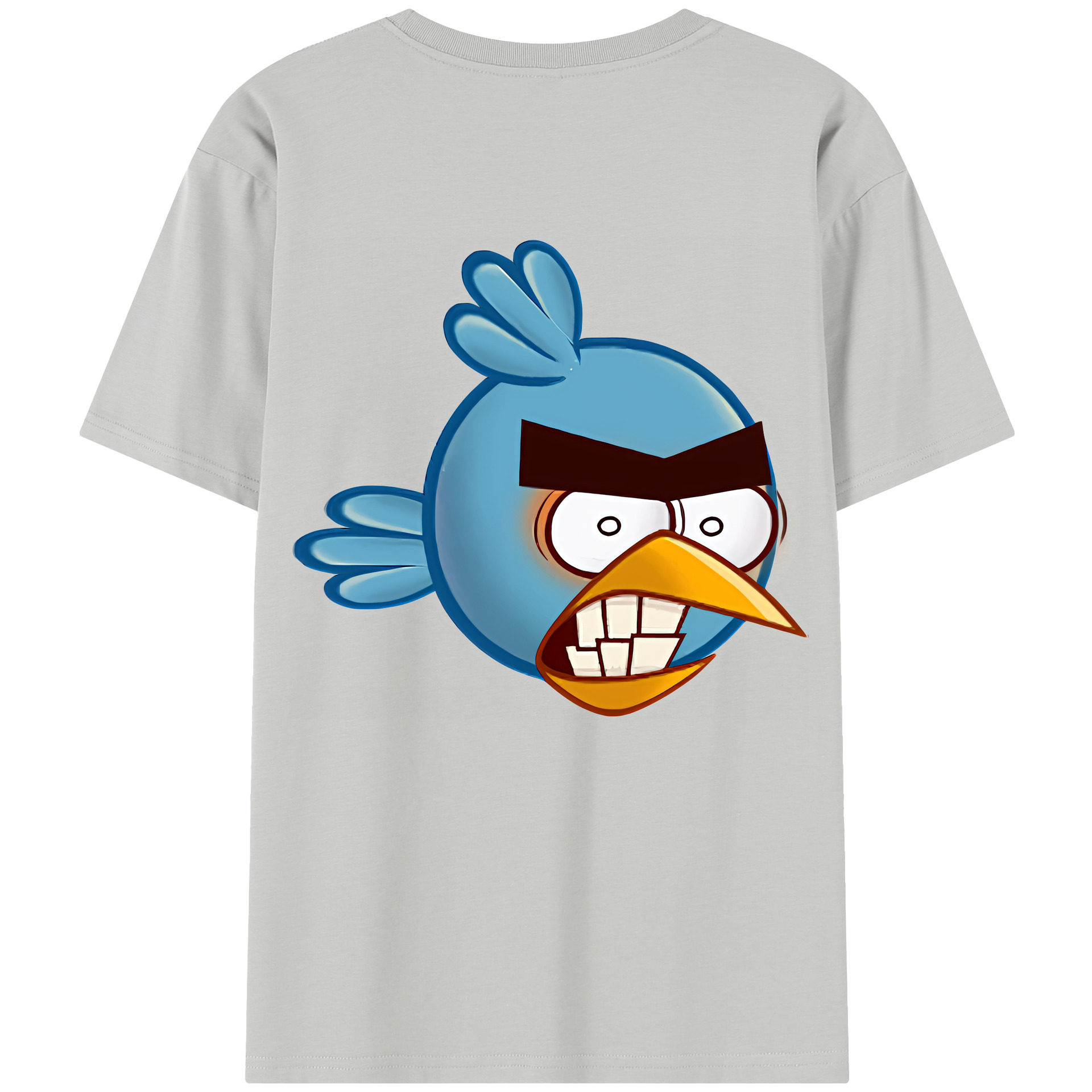 （画像用） Angry Birds アングリーバード レディース半袖Tシャツ(バックプリント)