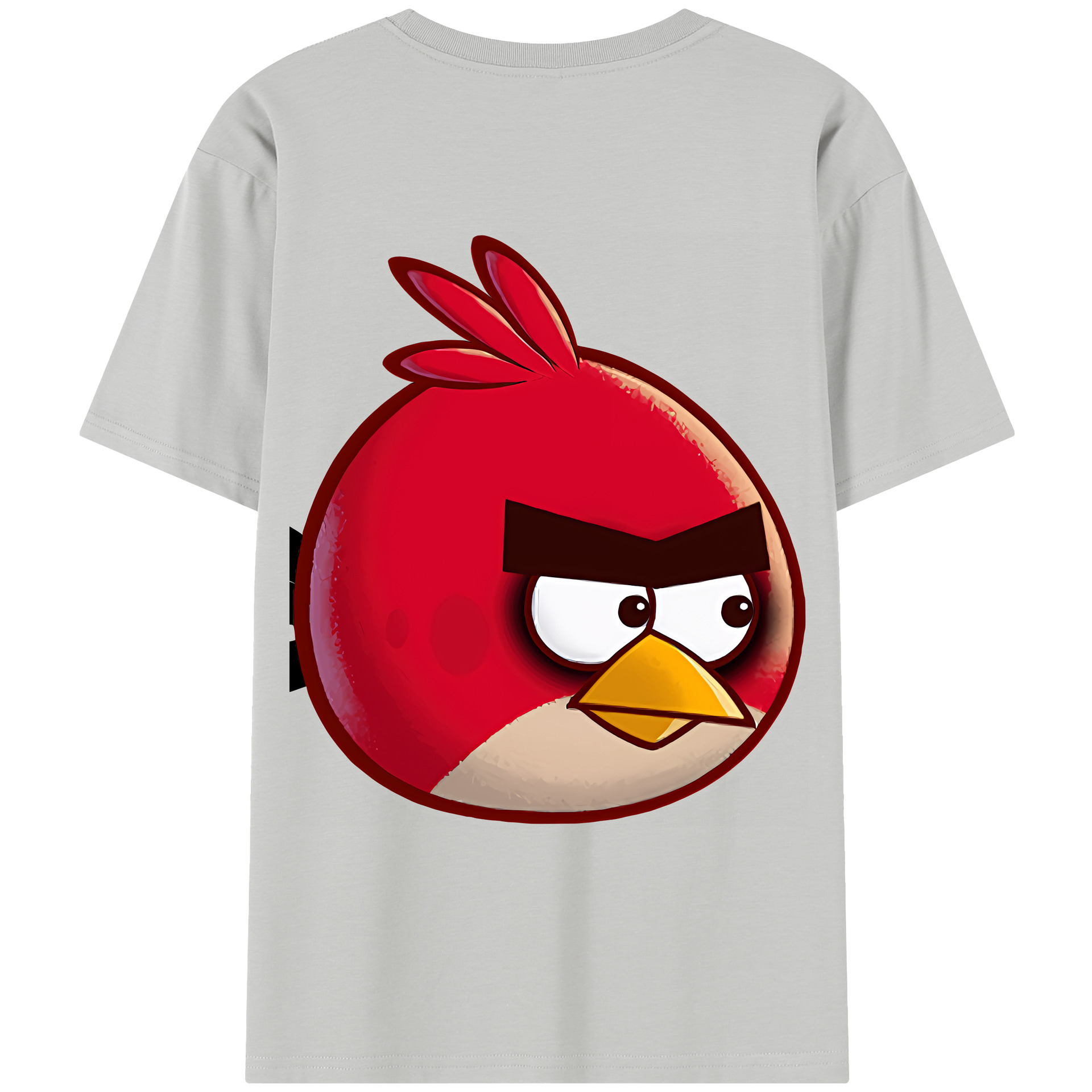 （画像用） Angry Birds アングリーバード レディース半袖Tシャツ(バックプリント)
