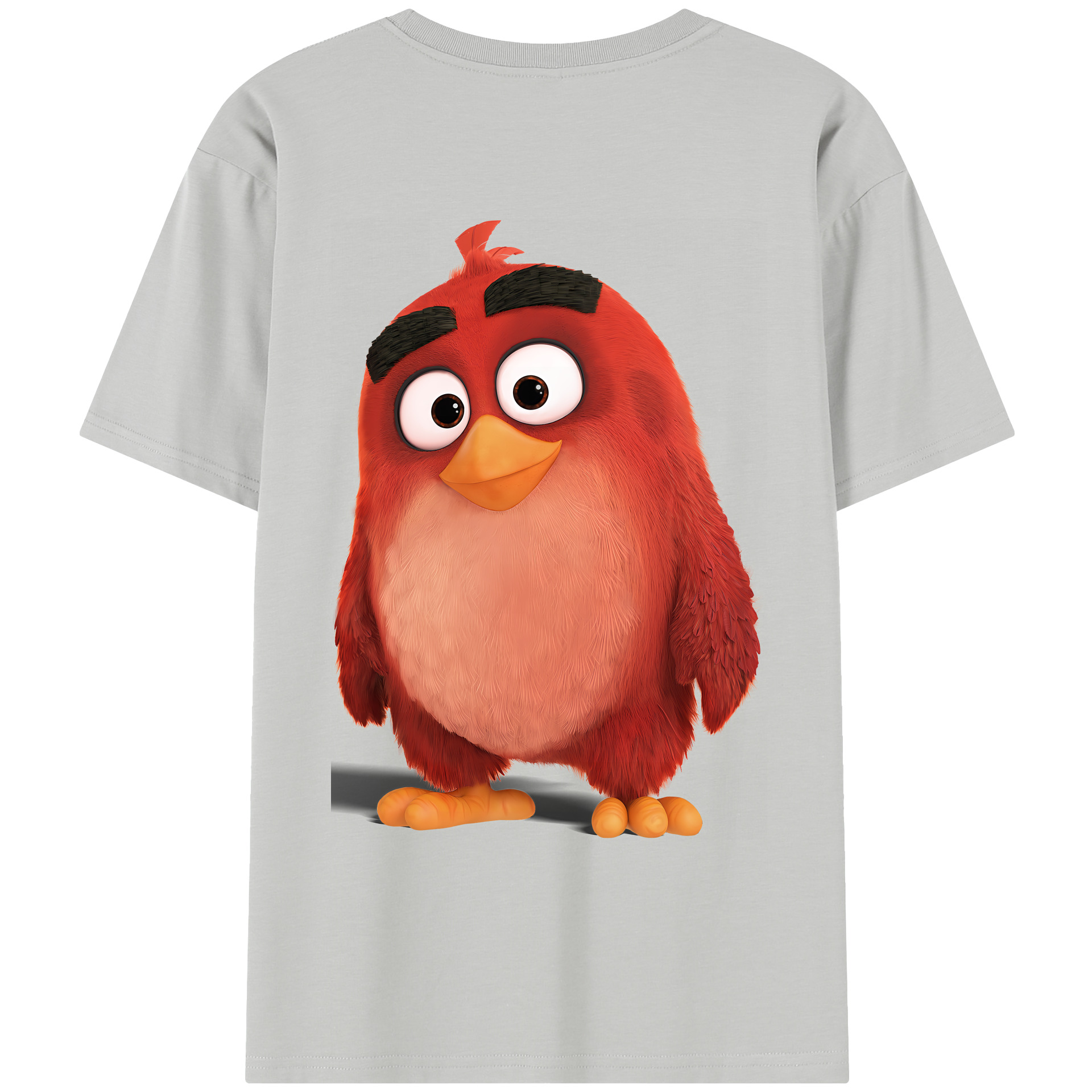 （画像用） Angry Birds アングリーバード レディース半袖Tシャツ(バックプリント)