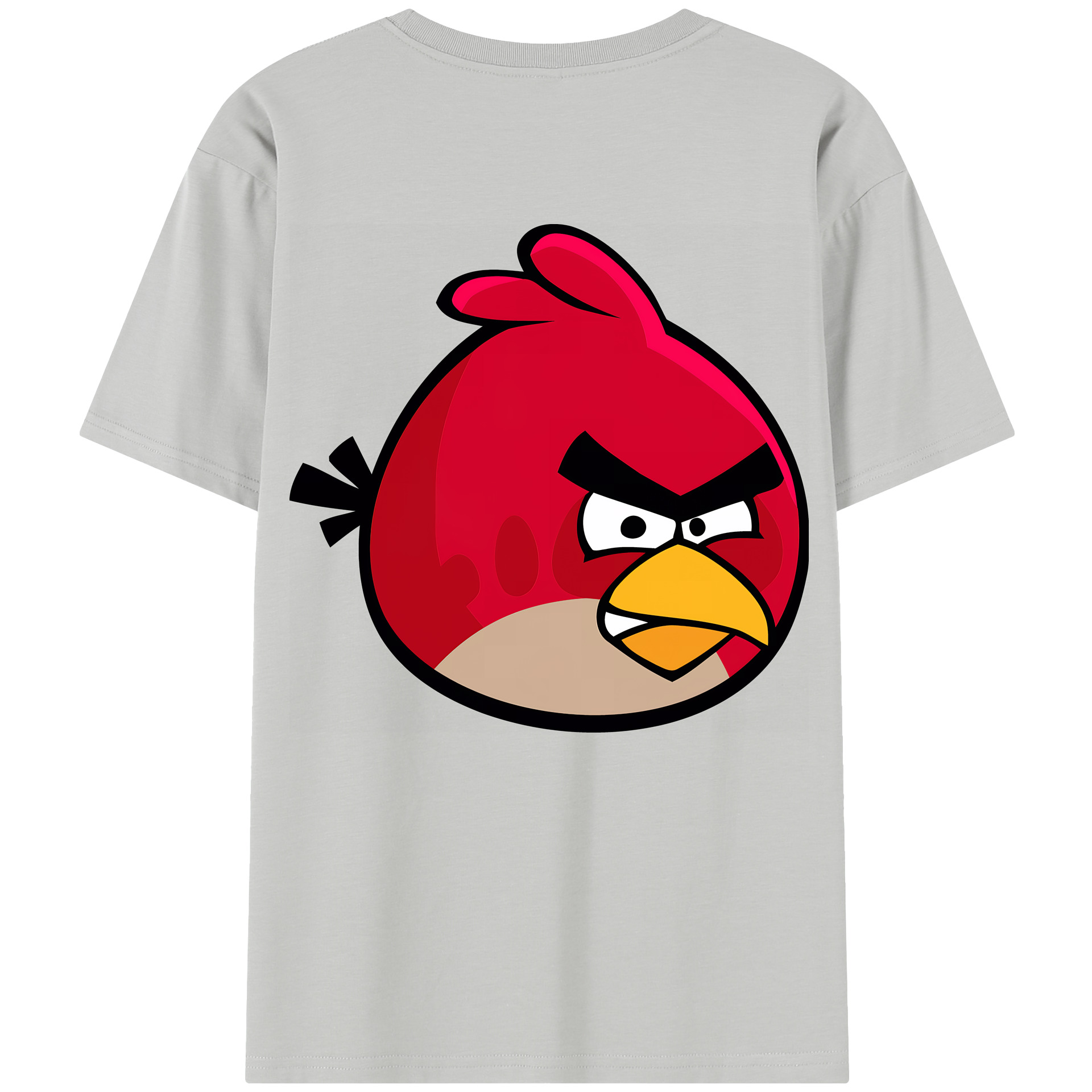 （画像用） Angry Birds アングリーバード レディース半袖Tシャツ(バックプリント)
