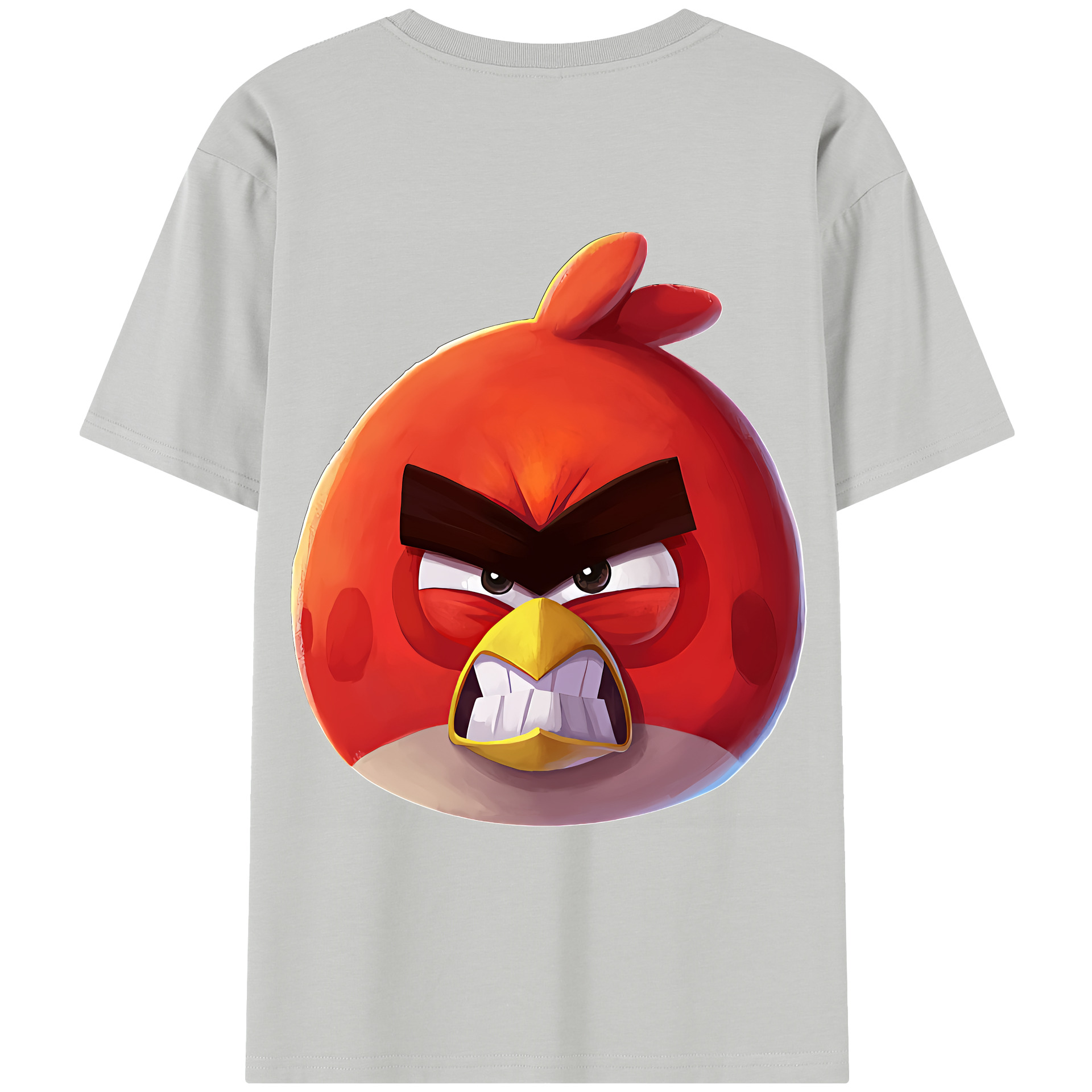 （画像用） Angry Birds アングリーバード レディース半袖Tシャツ(バックプリント)