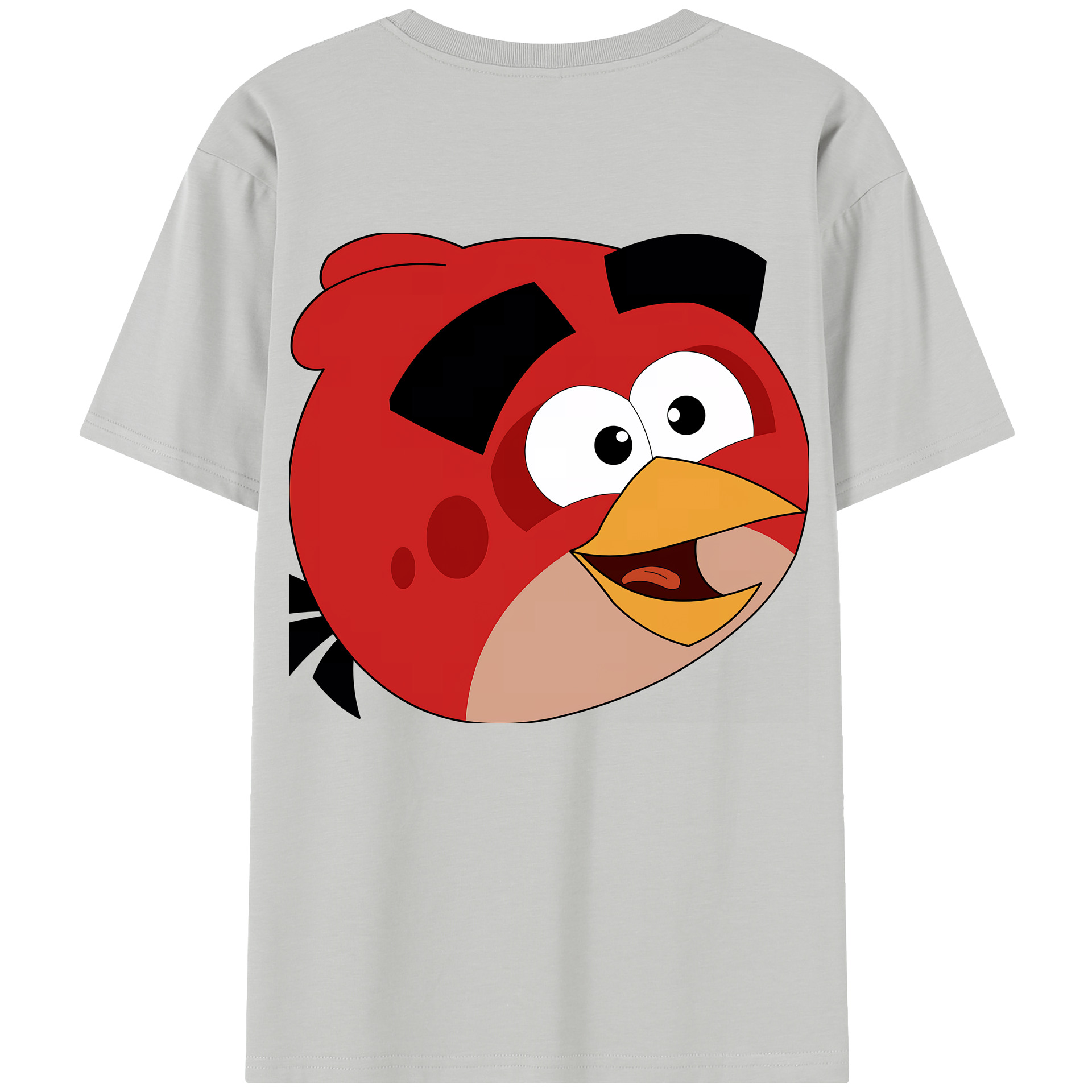 （画像用） Angry Birds アングリーバード レディース半袖Tシャツ(バックプリント)