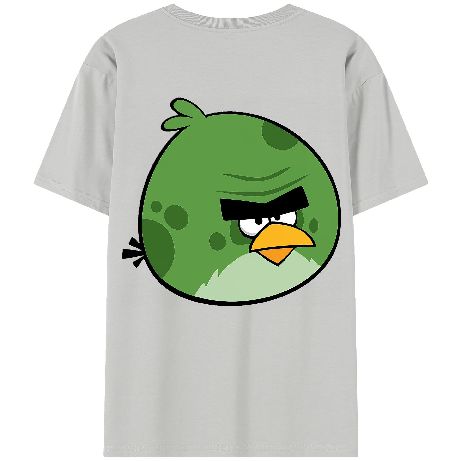 （画像用） Angry Birds アングリーバード レディース半袖Tシャツ(バックプリント)