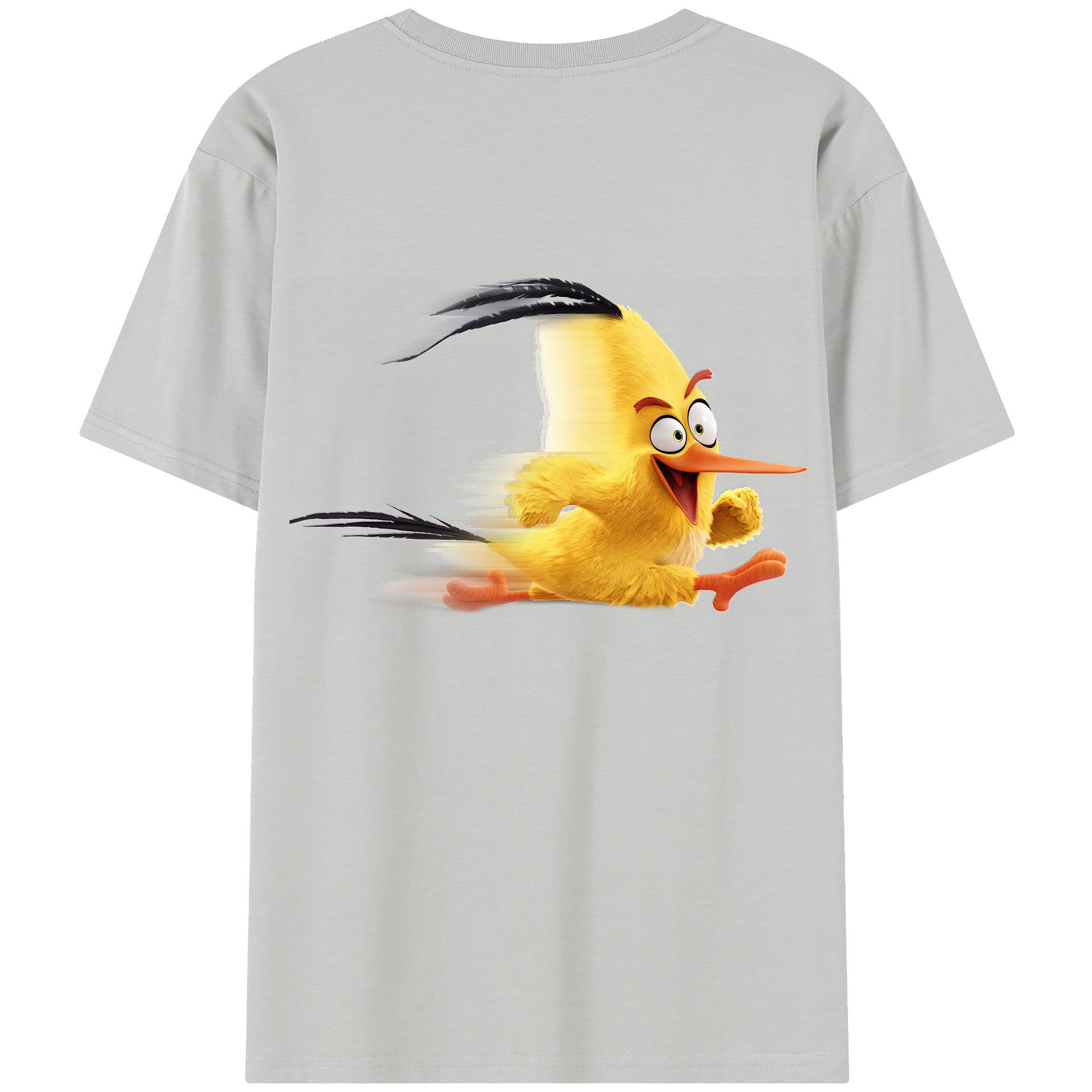 （画像用） Angry Birds アングリーバード レディース半袖Tシャツ(バックプリント)