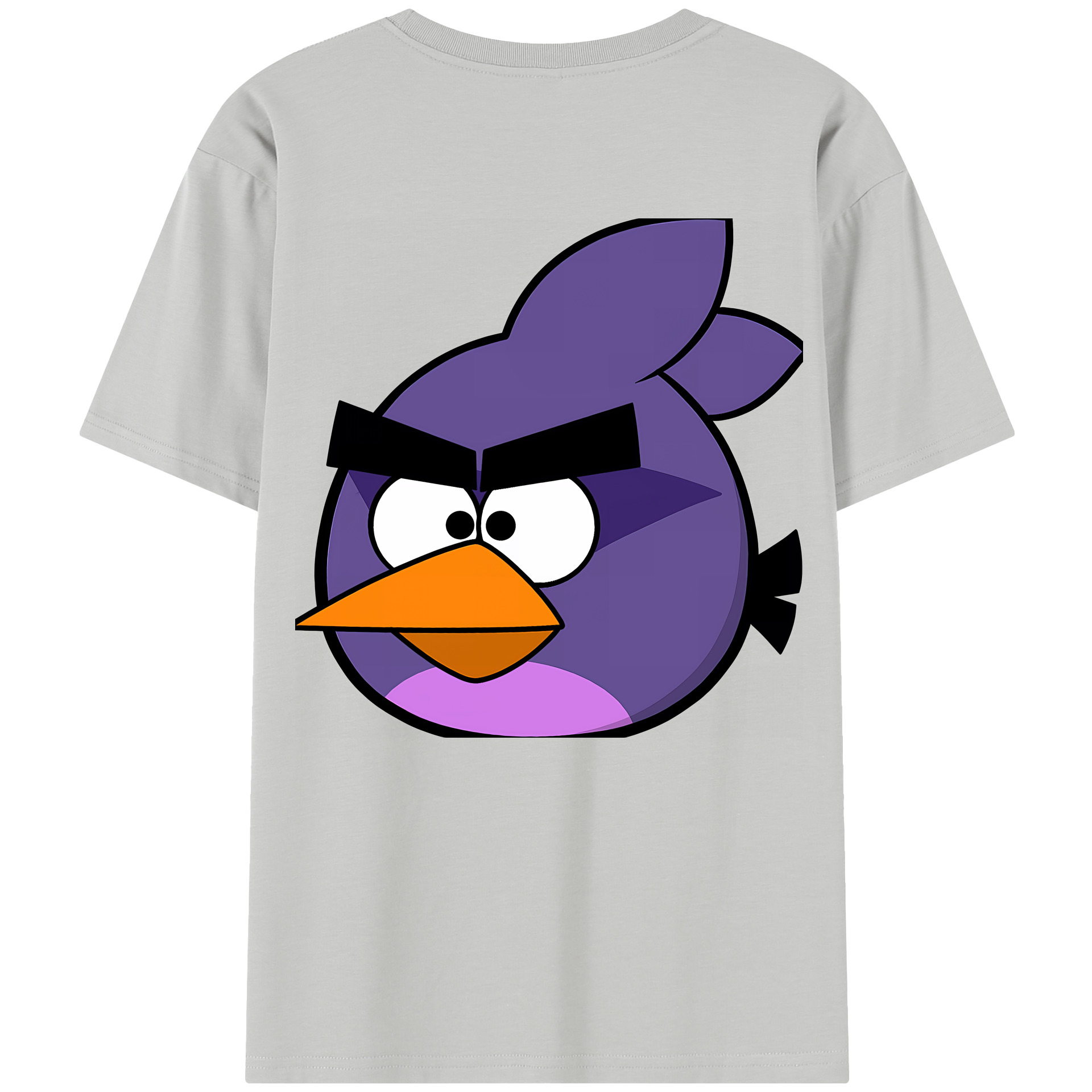 （画像用） Angry Birds アングリーバード レディース半袖Tシャツ(バックプリント)