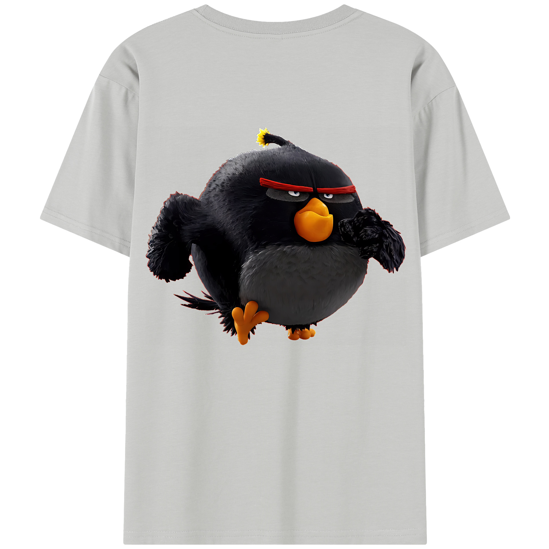 （画像用） Angry Birds アングリーバード レディース半袖Tシャツ(バックプリント)